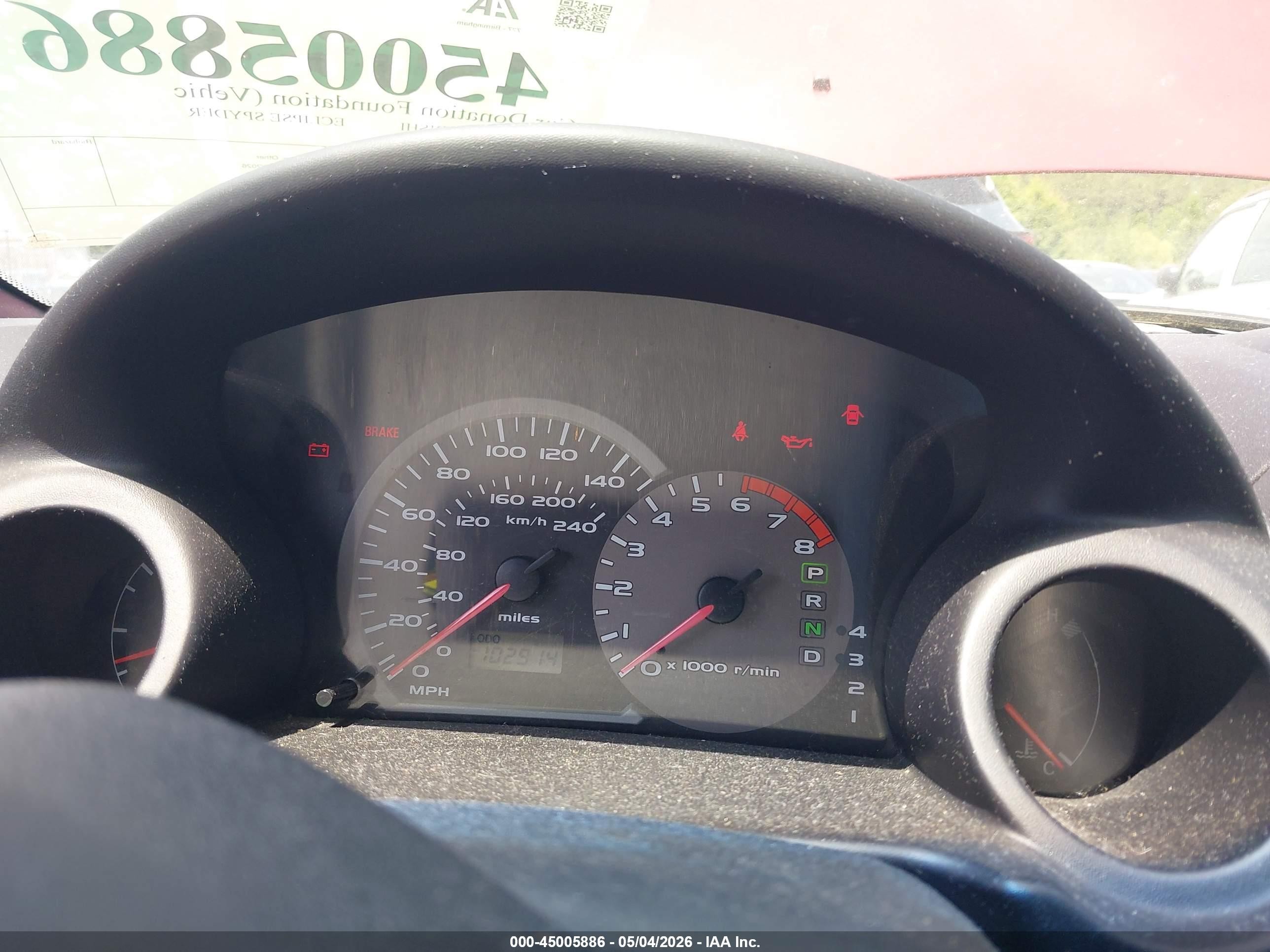 2005 Mitsubishi Eclipse Spyder Gs Maroon vin: 4A3AE45G75E010857