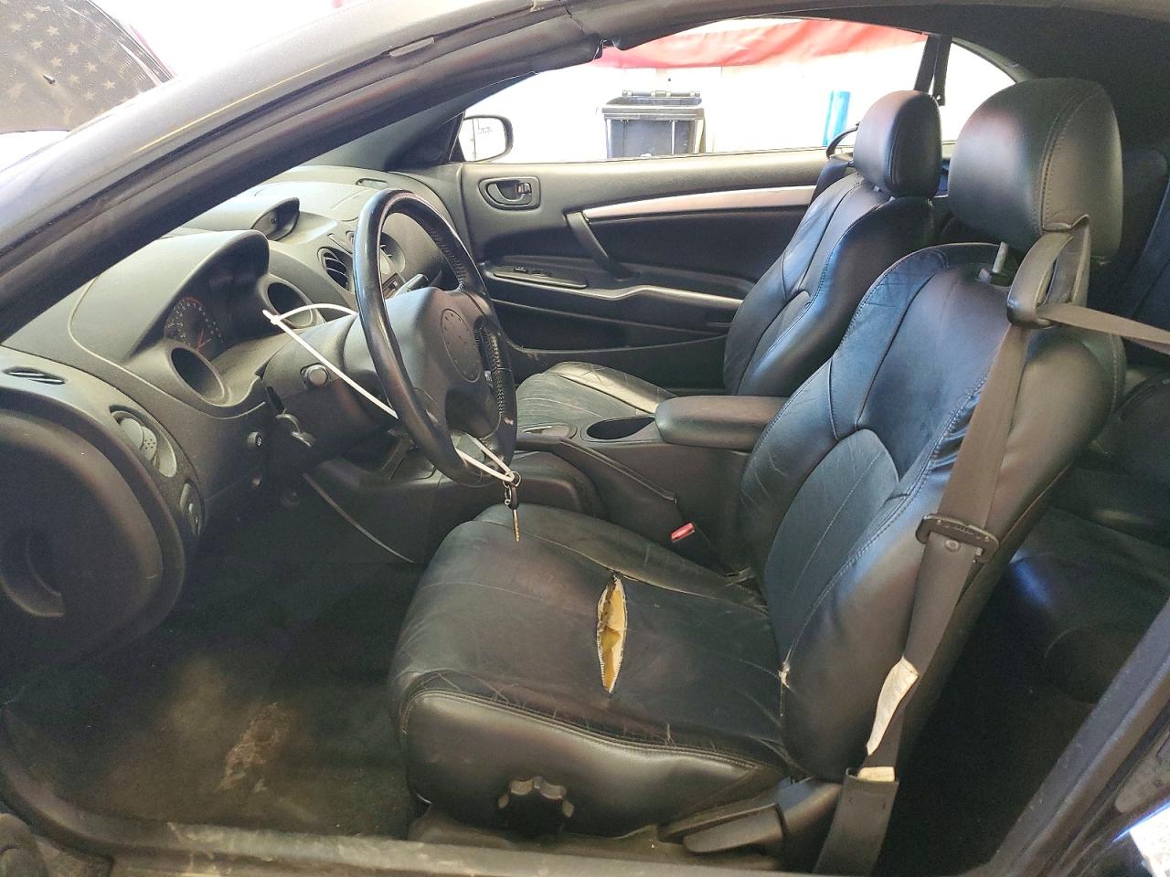2003 Mitsubishi Eclipse Spyder Gs Black vin: 4A3AE45GX3E202545