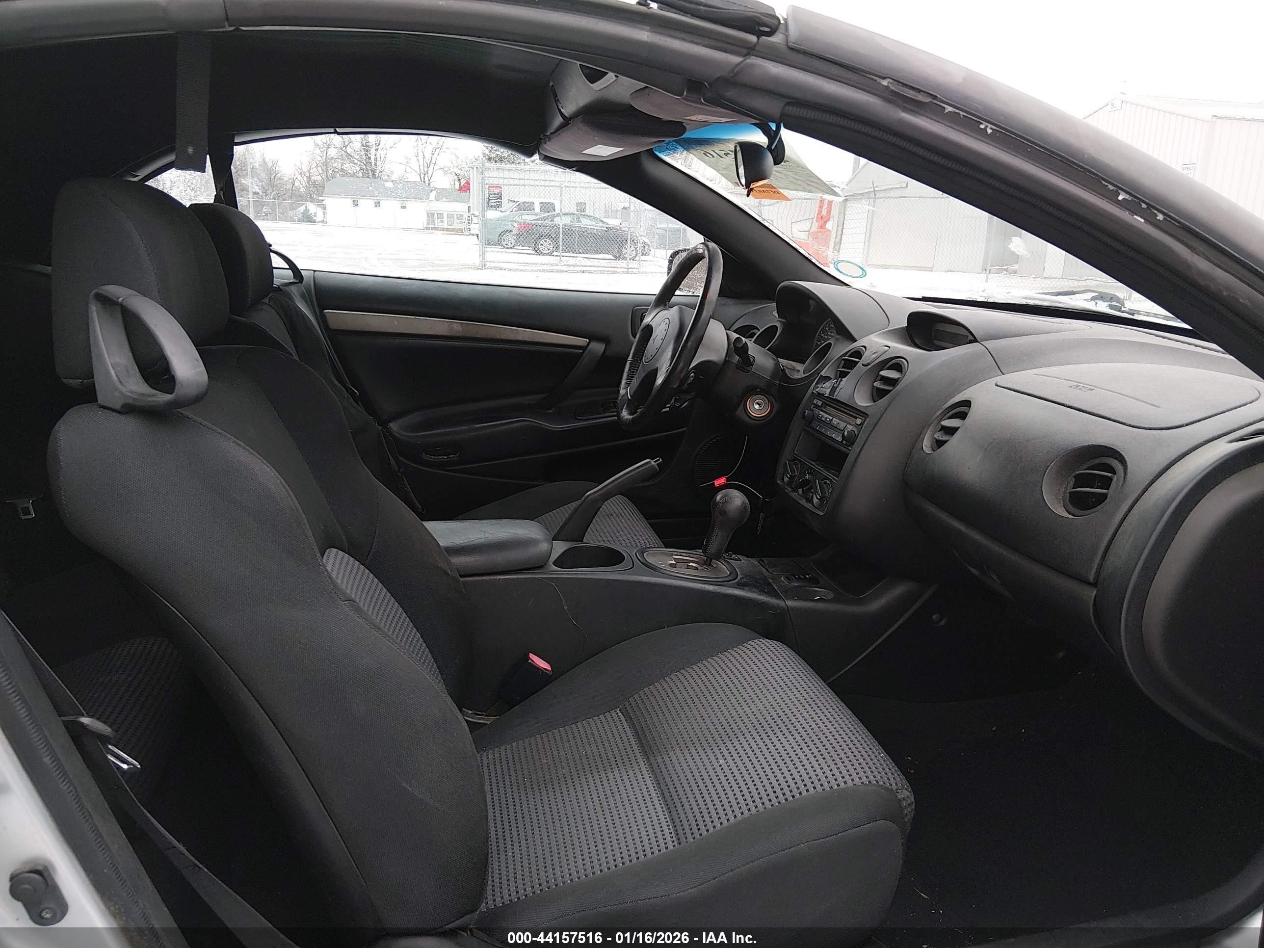 2004 Mitsubishi Eclipse Spyder Gt Silver vin: 4A3AE55H74E033911