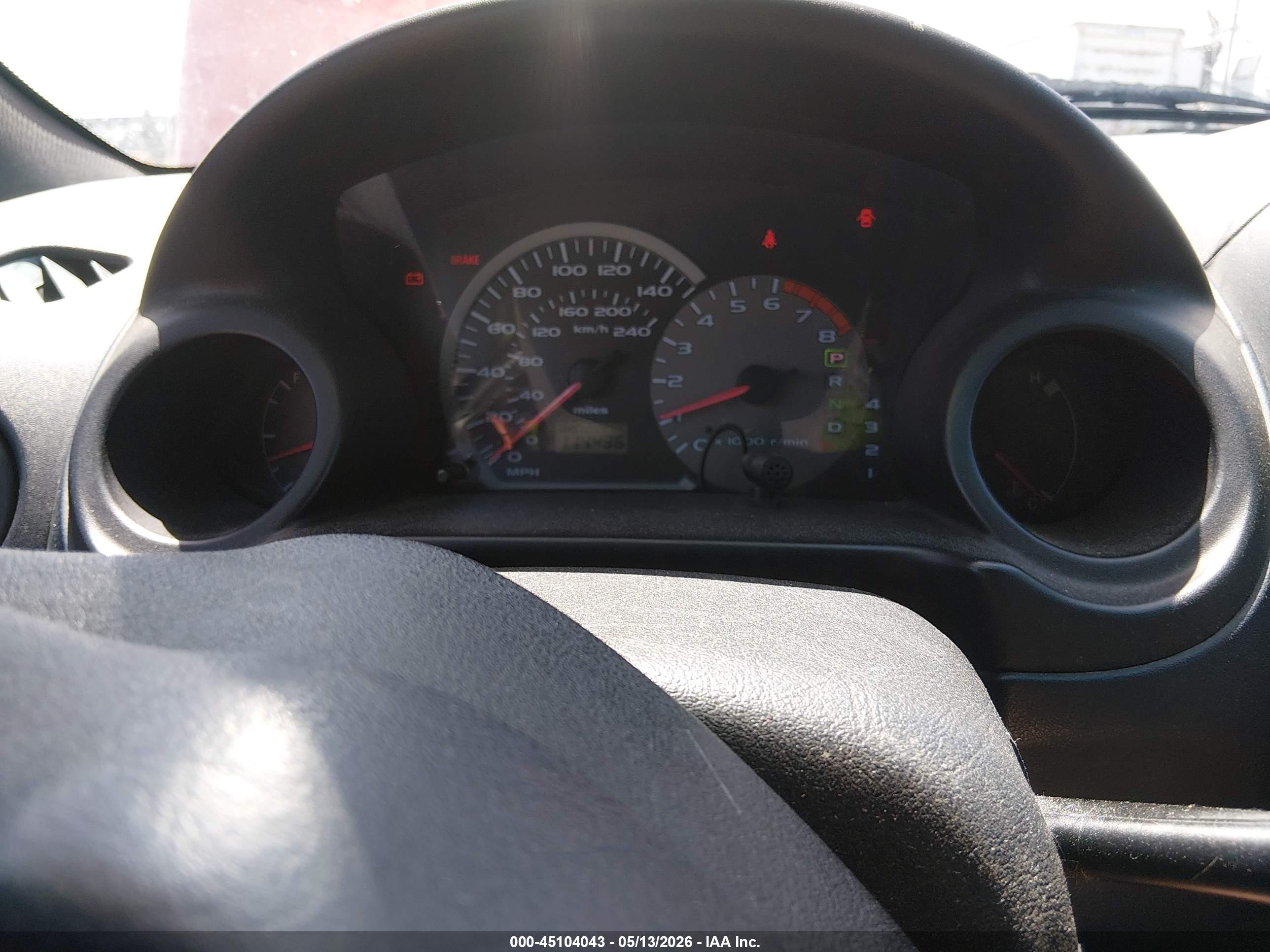 2003 Mitsubishi Eclipse Spyder Gt Red vin: 4A3AE55HX3E097391