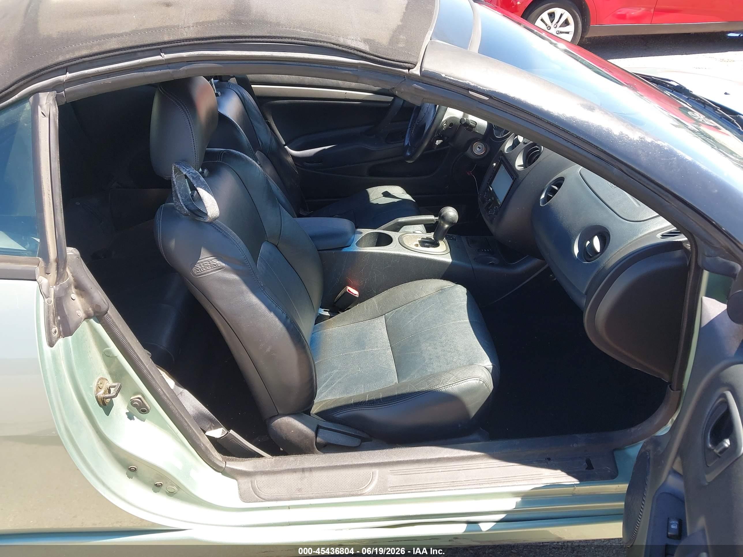 2003 Mitsubishi Eclipse Spyder Gts Green vin: 4A3AE75H63E094564