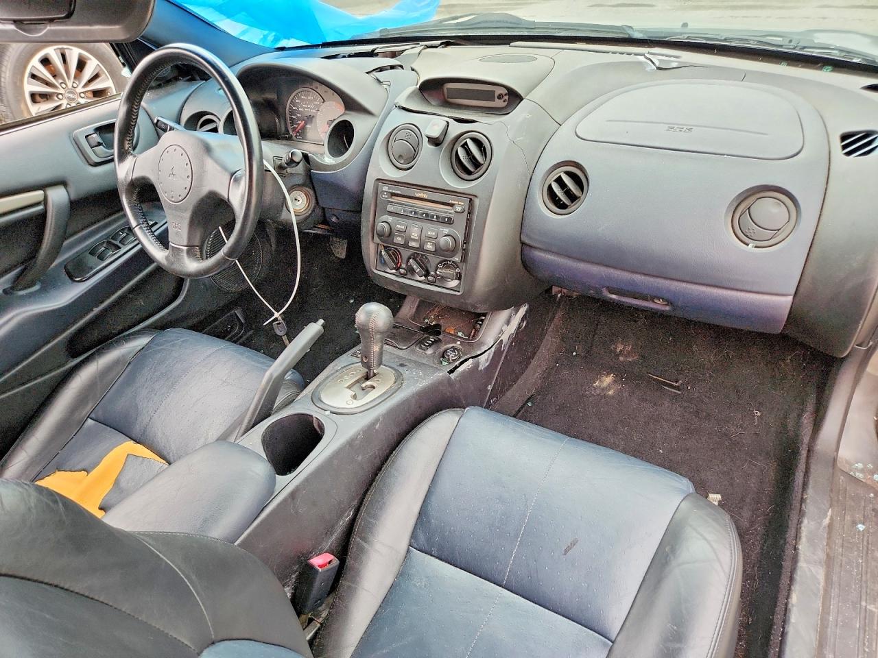 2003 Mitsubishi Eclipse Spyder Gts Gray vin: 4A3AE75H73E025155