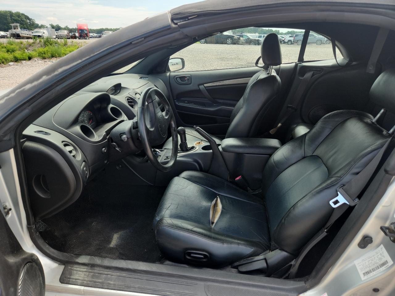 2004 Mitsubishi Eclipse Spyder Gts Silver vin: 4A3AE75HX4E029699