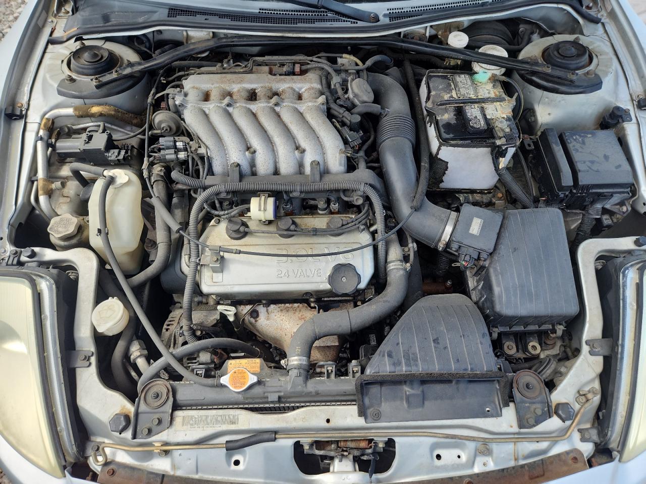 2004 Mitsubishi Eclipse Spyder Gts Silver vin: 4A3AE75HX4E029699