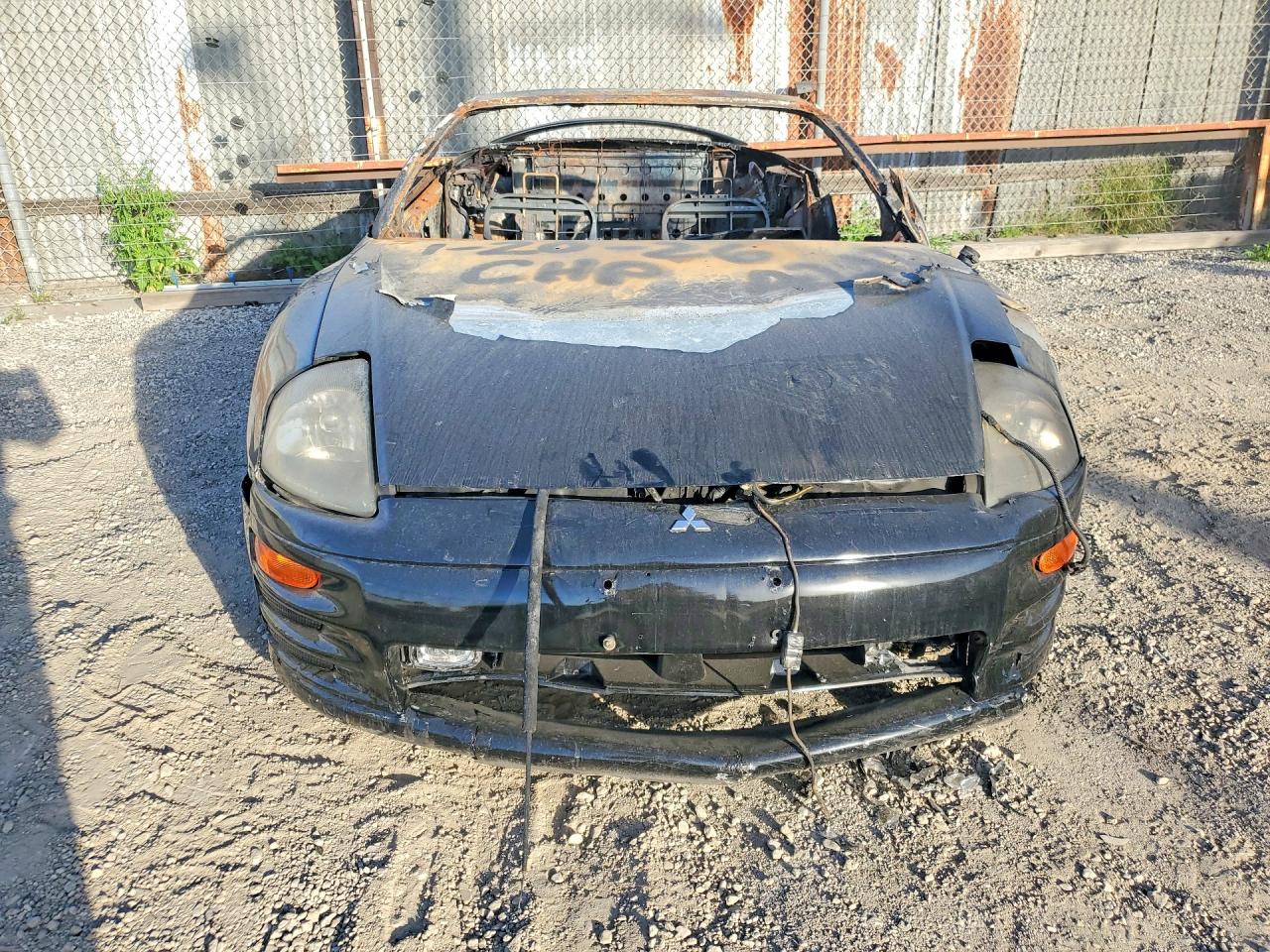 2002 Mitsubishi Eclipse Black vin: 4A3AE85H72E054210