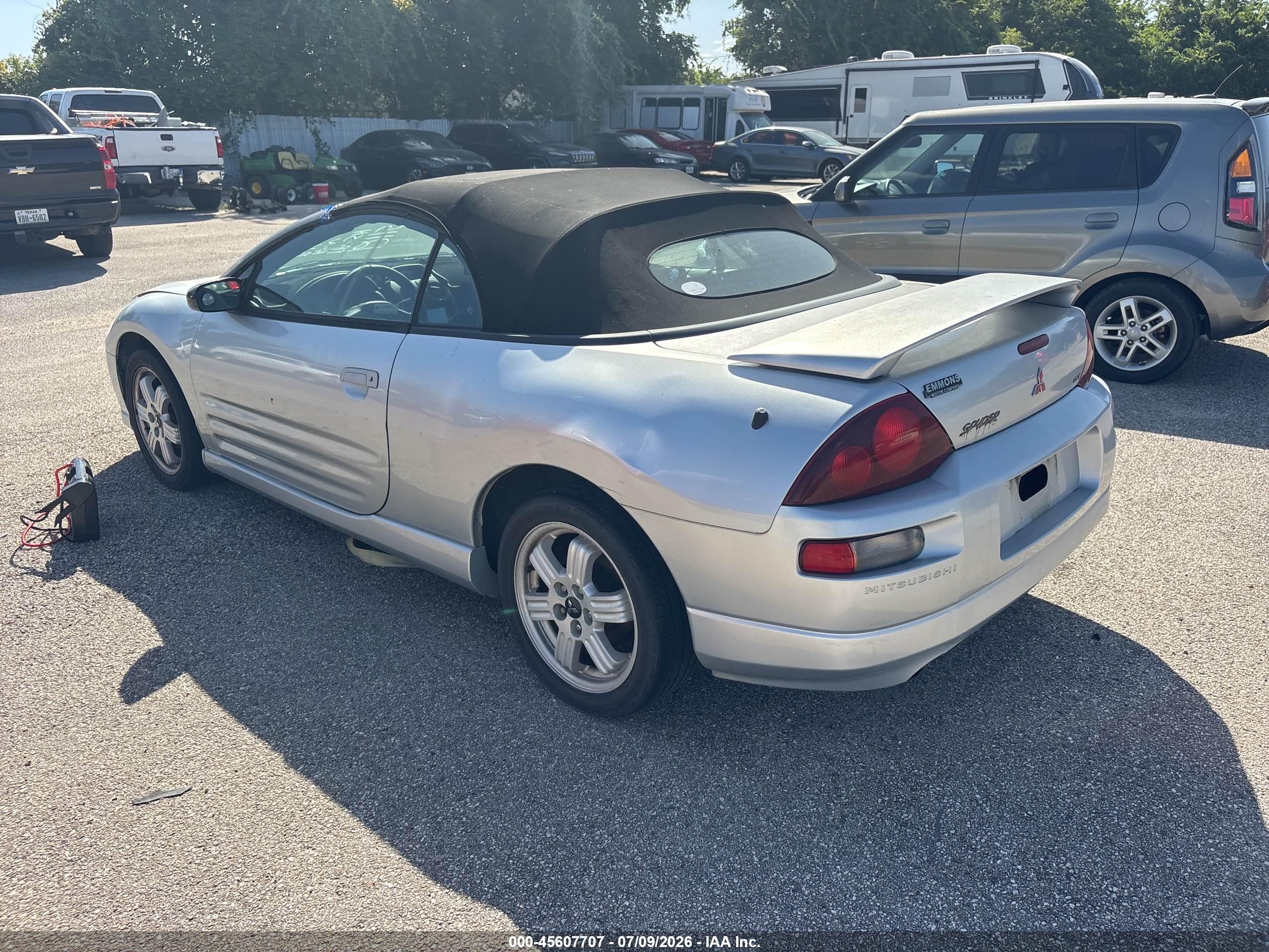2001 Mitsubishi Eclipse Spyder Gt vin: 4A3AE85H81E112159