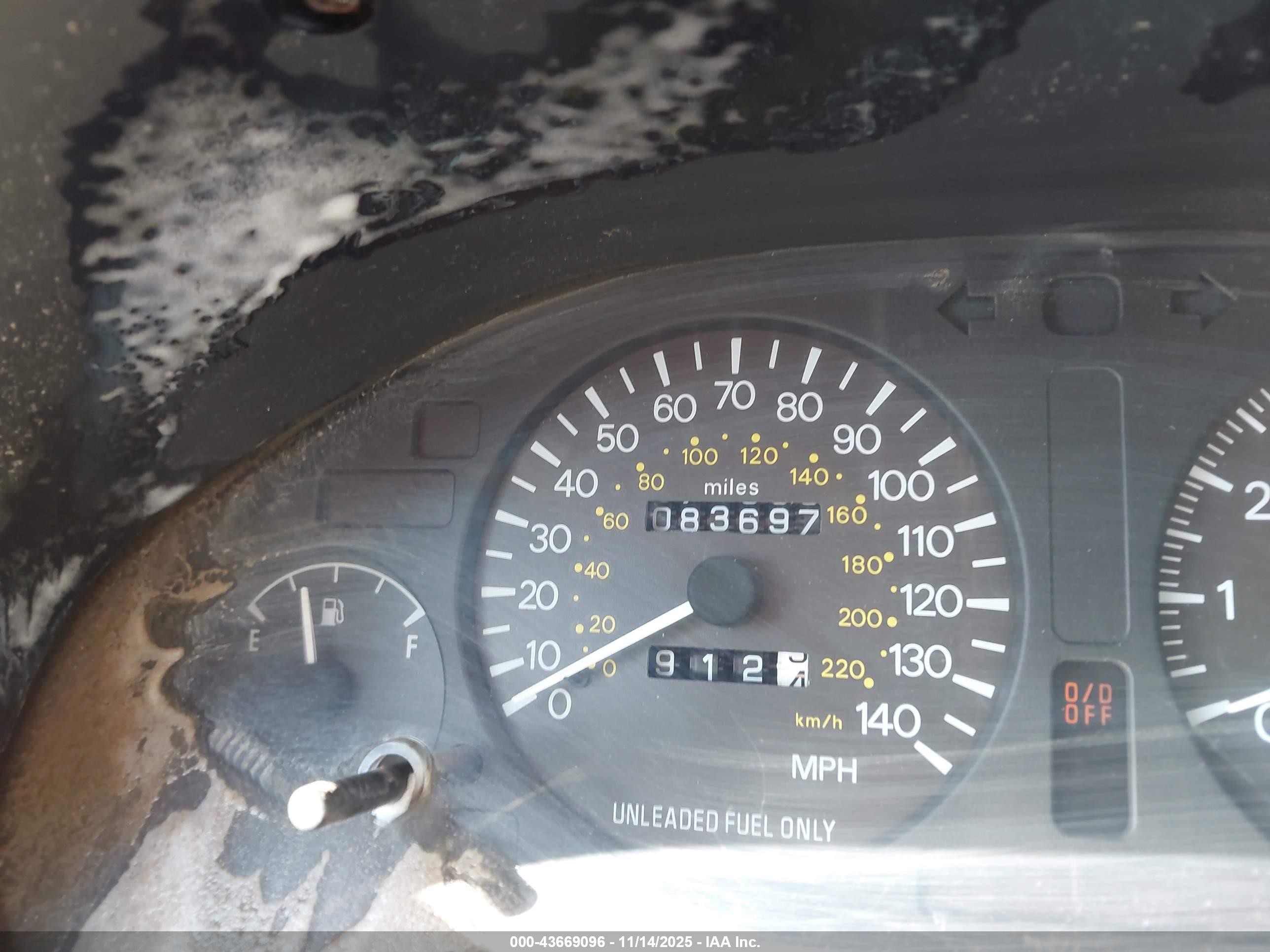 1997 Mitsubishi Galant De Бежевый vin: 4A3AJ46G7VE009976