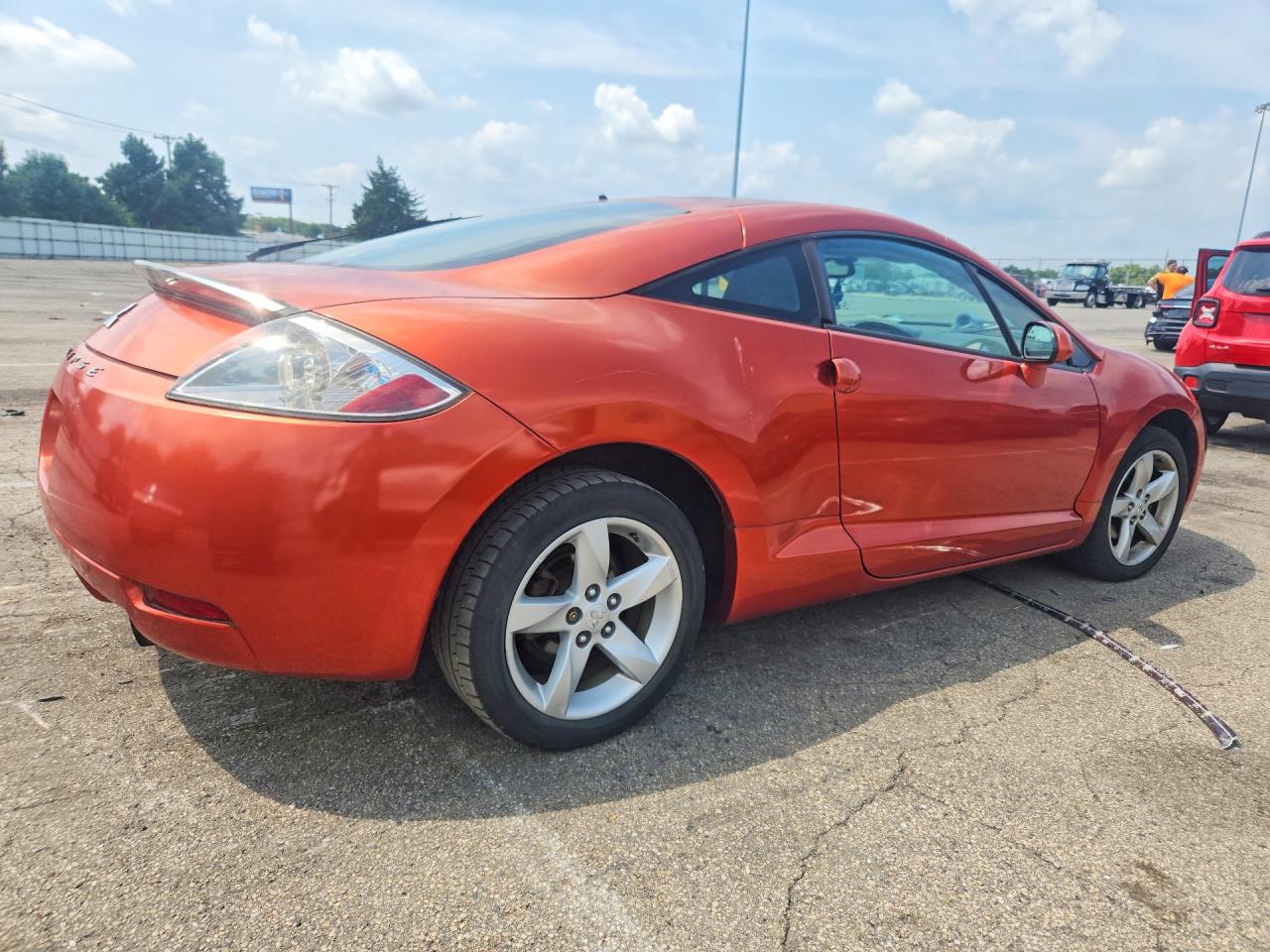 2007 Mitsubishi Eclipse Gs Orange vin: 4A3AK24F07E041375