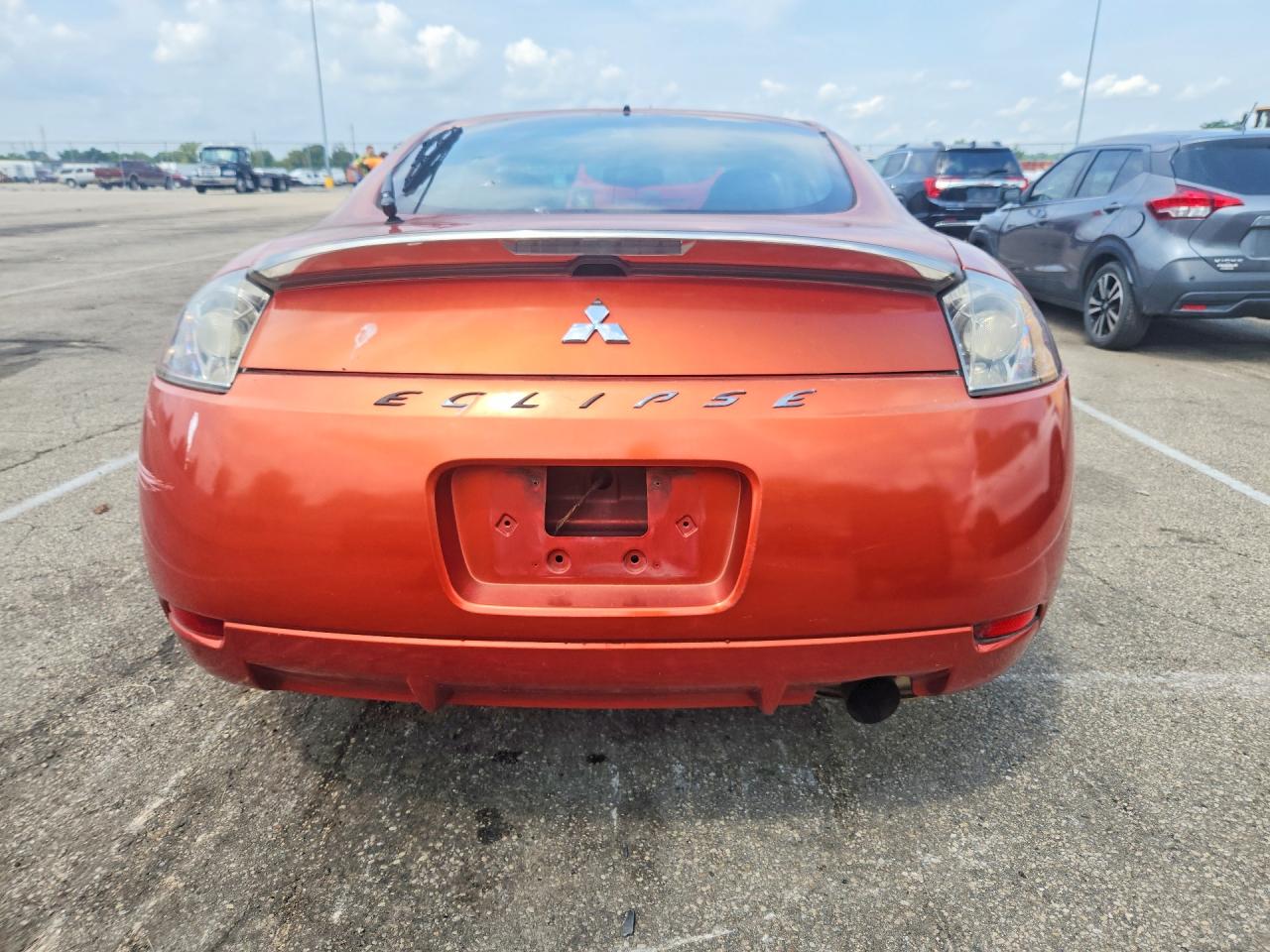 2007 Mitsubishi Eclipse Gs Orange vin: 4A3AK24F07E041375