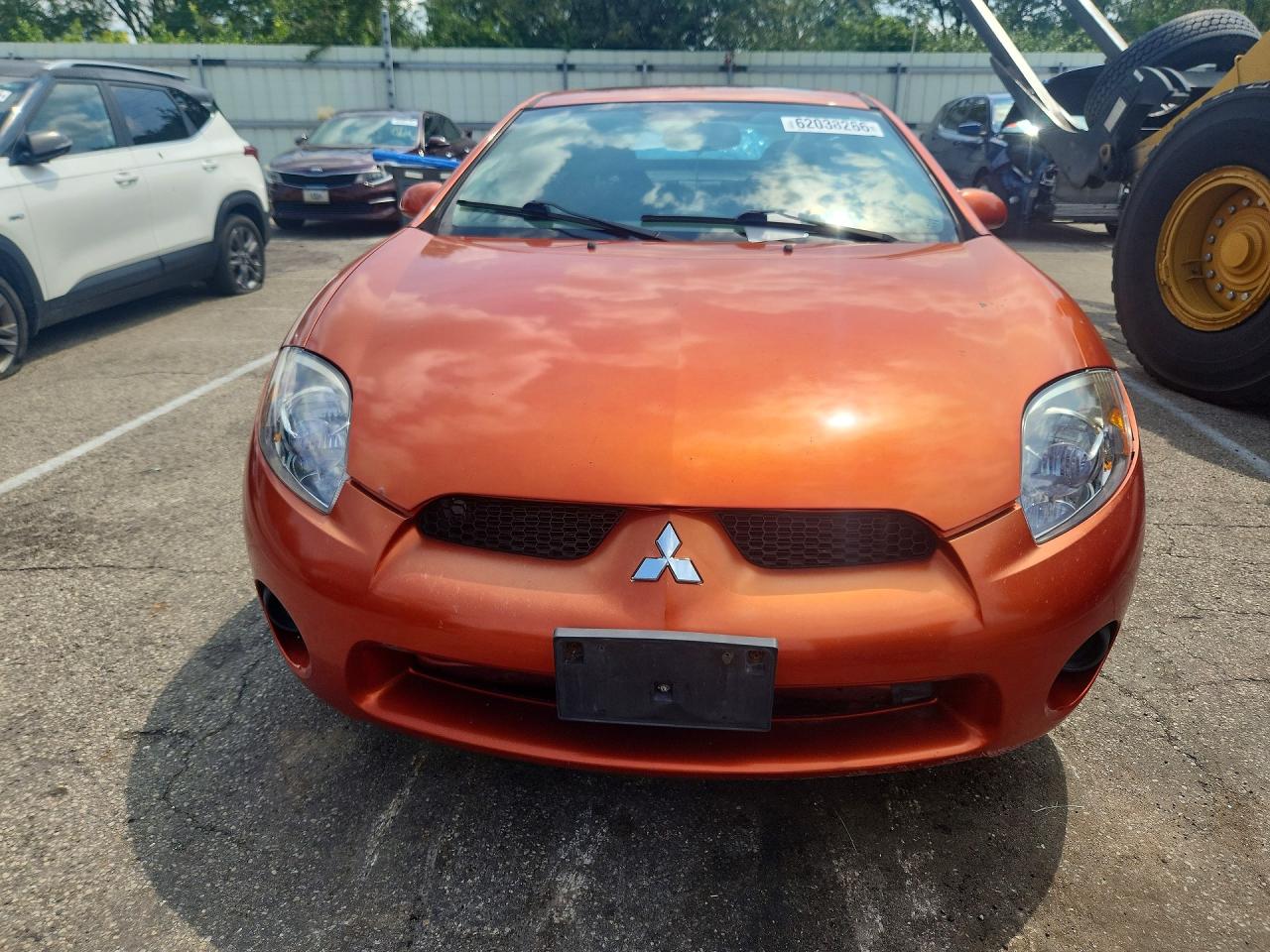 2007 Mitsubishi Eclipse Gs Orange vin: 4A3AK24F07E041375