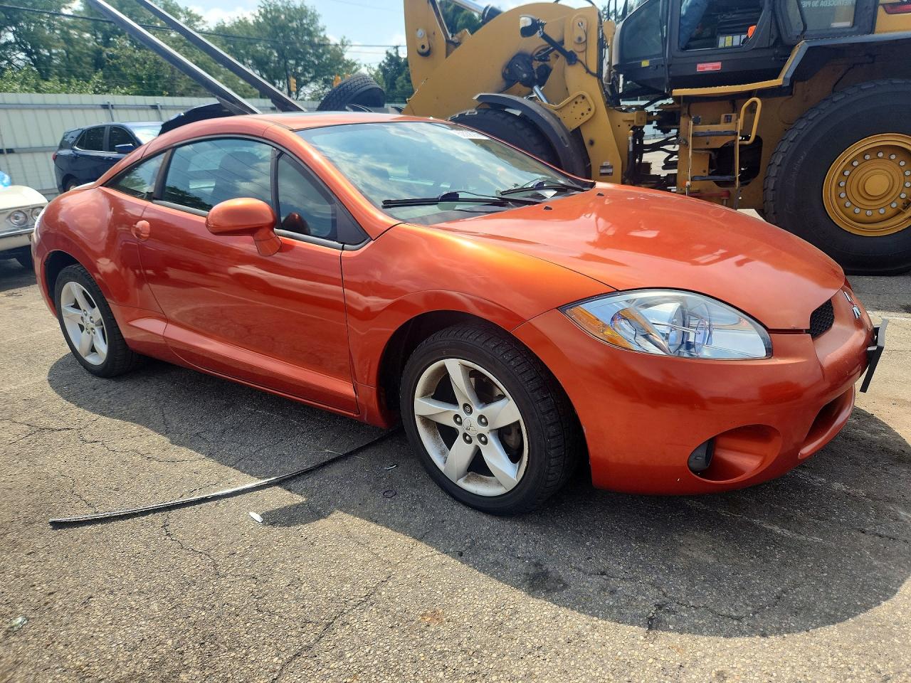 2007 Mitsubishi Eclipse Gs Orange vin: 4A3AK24F07E041375