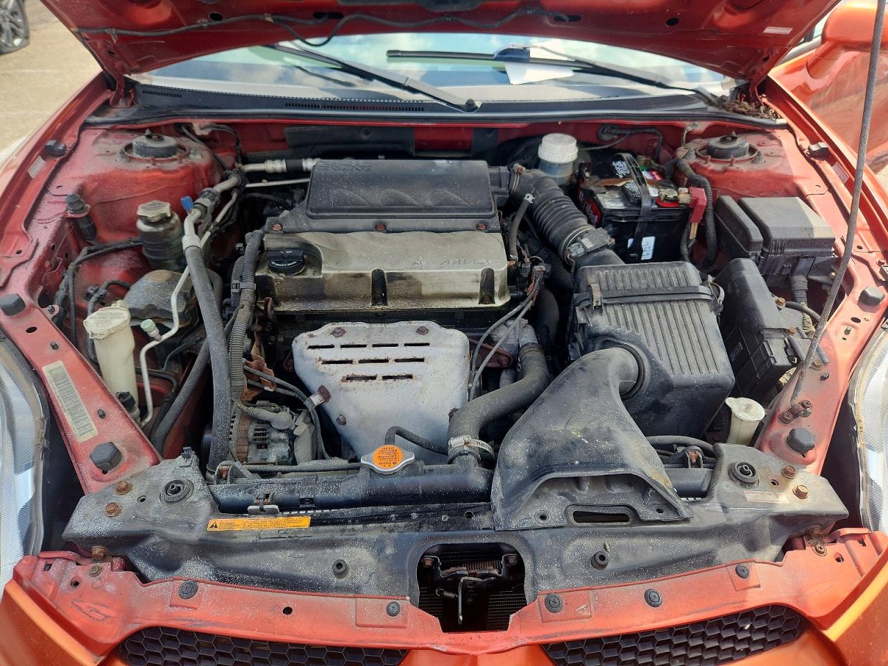 2007 Mitsubishi Eclipse Gs Orange vin: 4A3AK24F07E041375