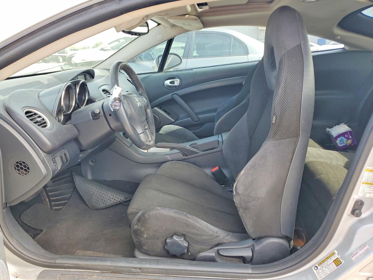 2007 Mitsubishi Eclipse Silver vin: 4A3AK24F17E024195