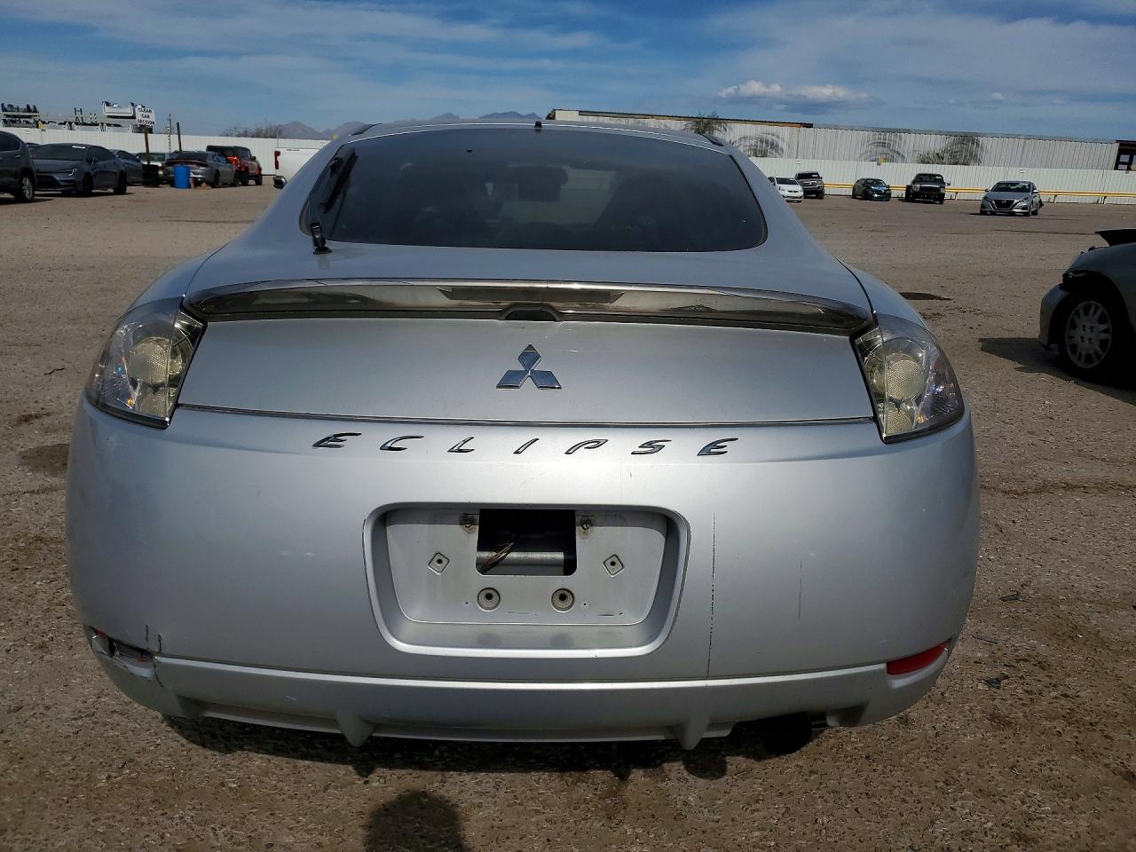 2007 Mitsubishi Eclipse Silver vin: 4A3AK24F17E024195
