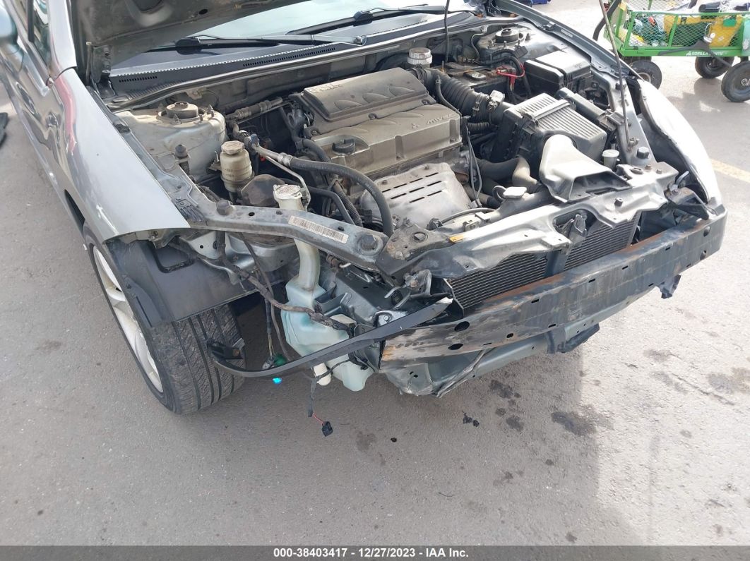 2007 Mitsubishi Eclipse Gs Gray vin: 4A3AK24F17E058394