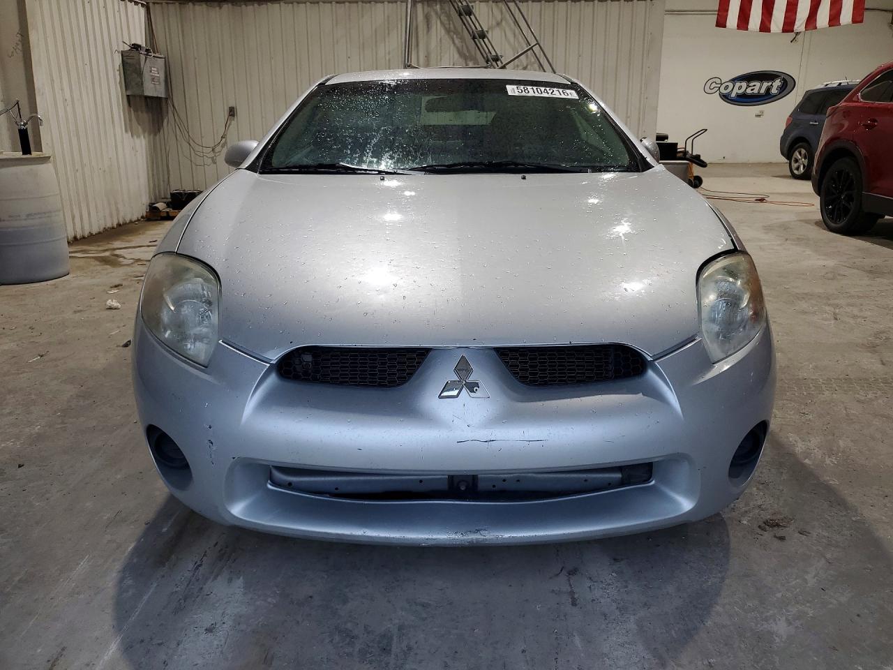 2007 Mitsubishi Eclipse Gs Silver vin: 4A3AK24F17E068052