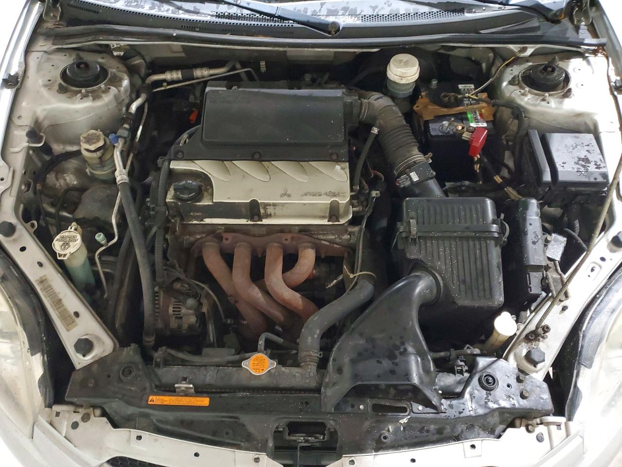 2007 Mitsubishi Eclipse Gs Silver vin: 4A3AK24F17E068052