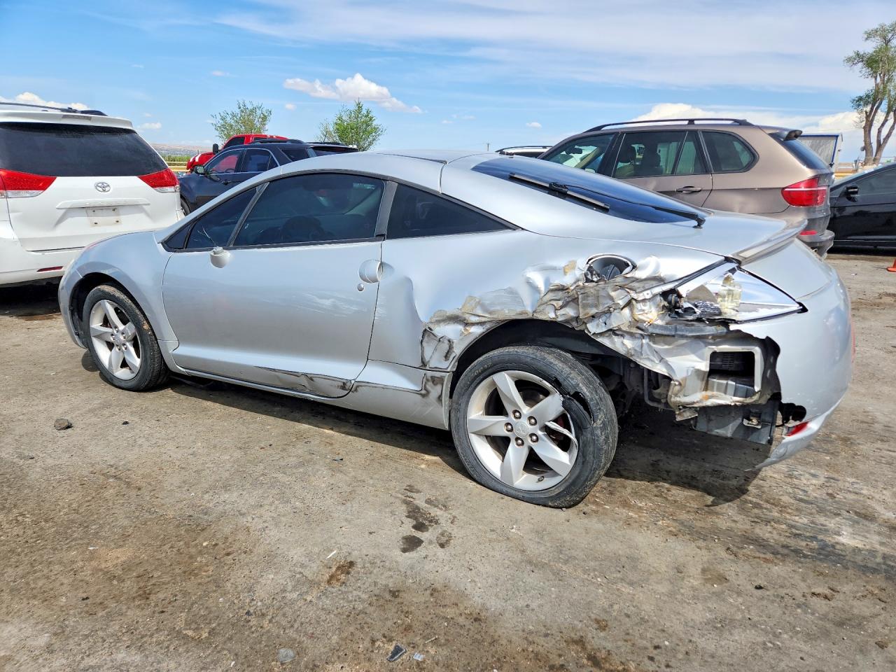 2006 Mitsubishi Eclipse Gs Silver vin: 4A3AK24F26E024138