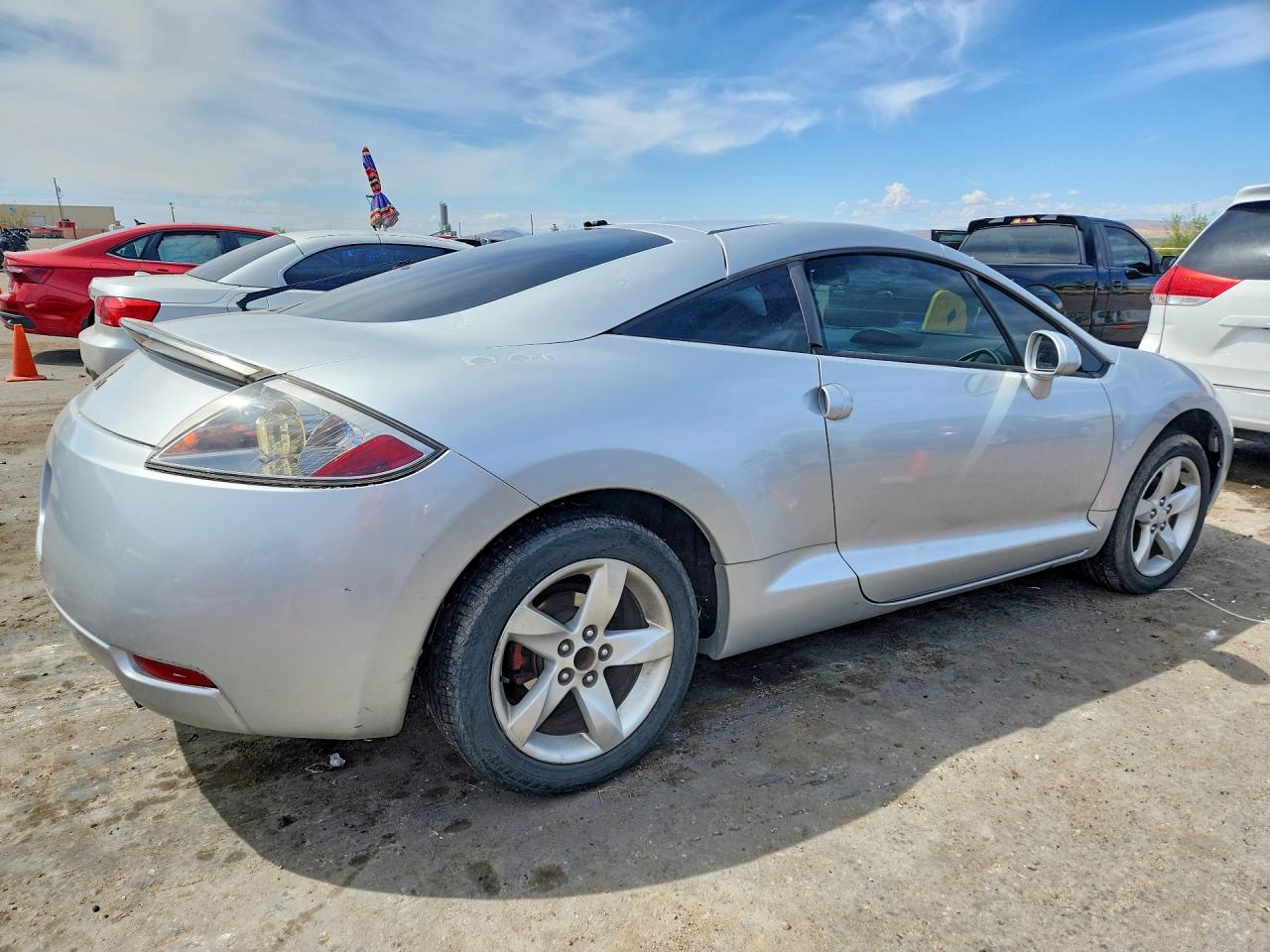 2006 Mitsubishi Eclipse Gs Silver vin: 4A3AK24F26E024138