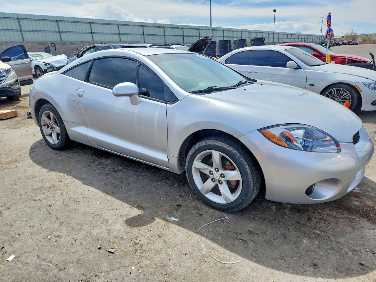 2006 Mitsubishi Eclipse Gs Silver vin: 4A3AK24F26E024138