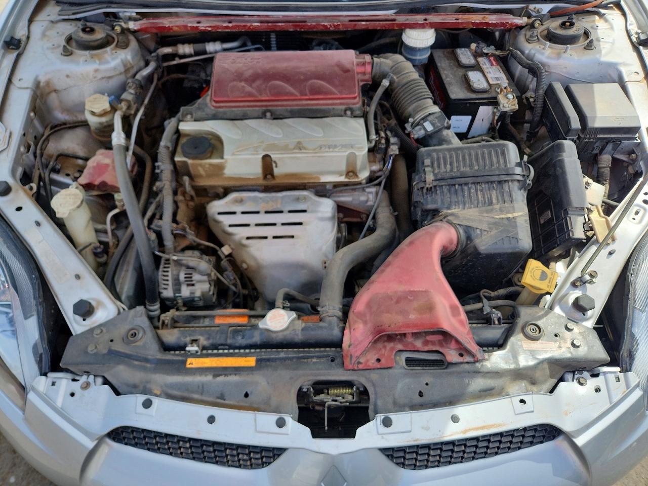 2006 Mitsubishi Eclipse Gs Silver vin: 4A3AK24F26E024138