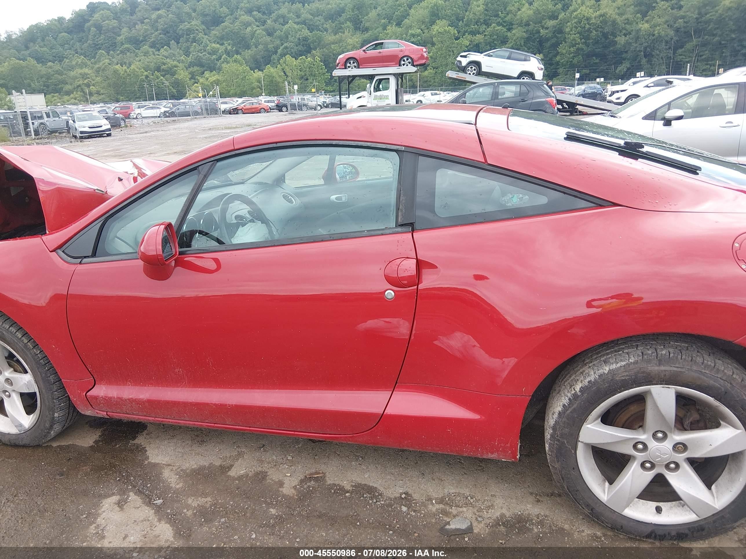 2006 Mitsubishi Eclipse Gs Red vin: 4A3AK24F26E033423
