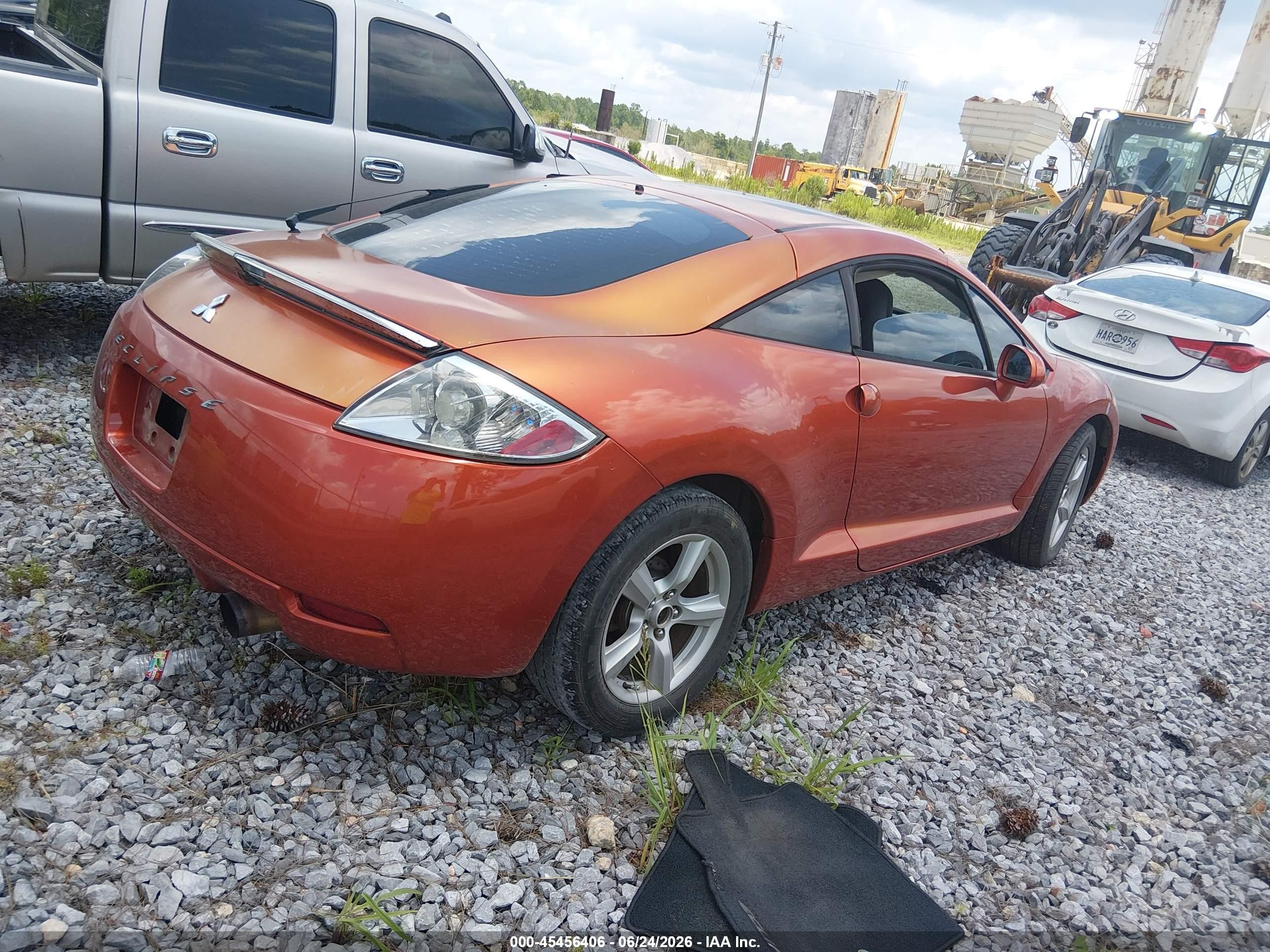 2006 Mitsubishi Eclipse Gs Orange vin: 4A3AK24F26E045362