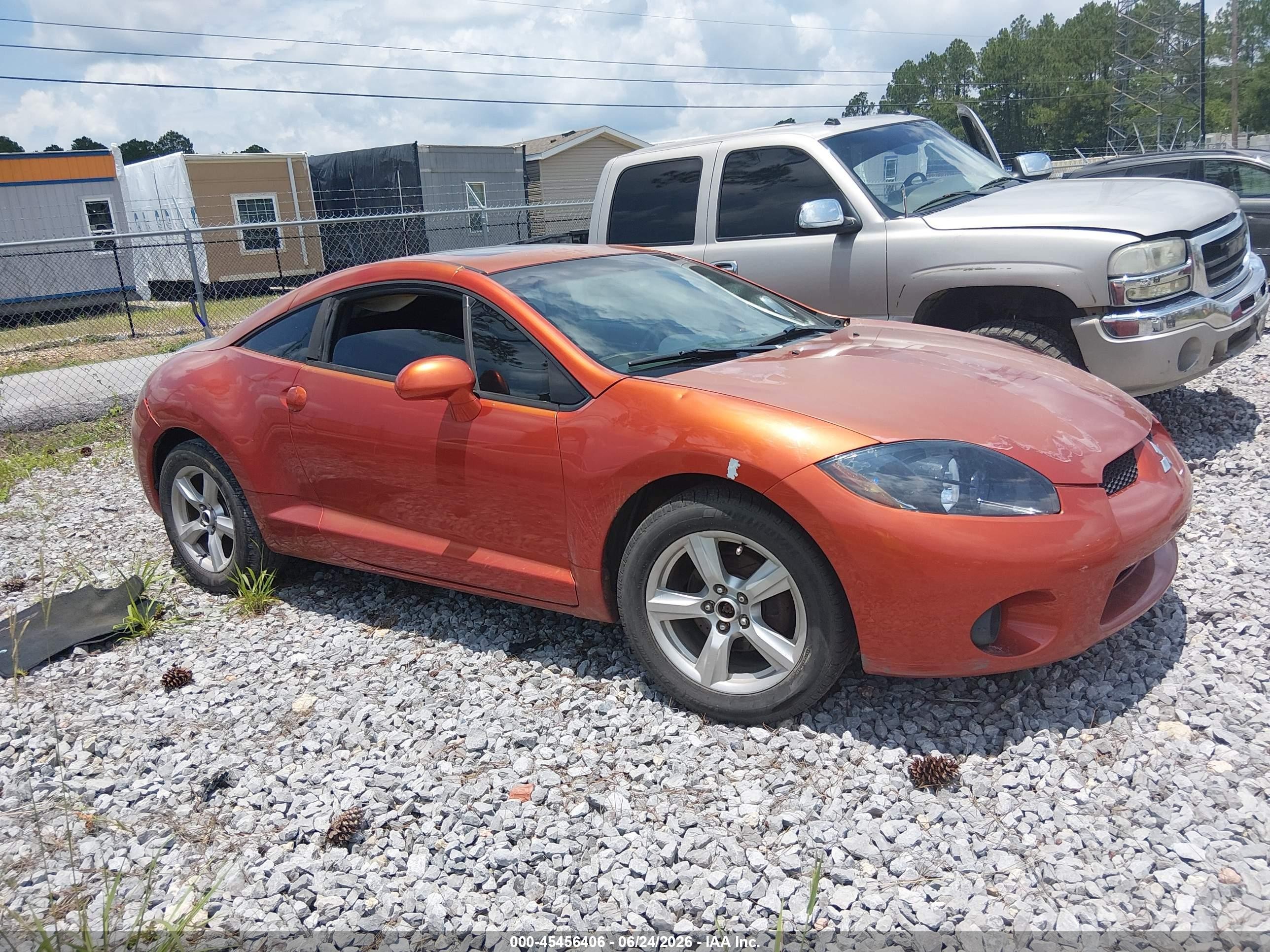 2006 Mitsubishi Eclipse Gs Orange vin: 4A3AK24F26E045362