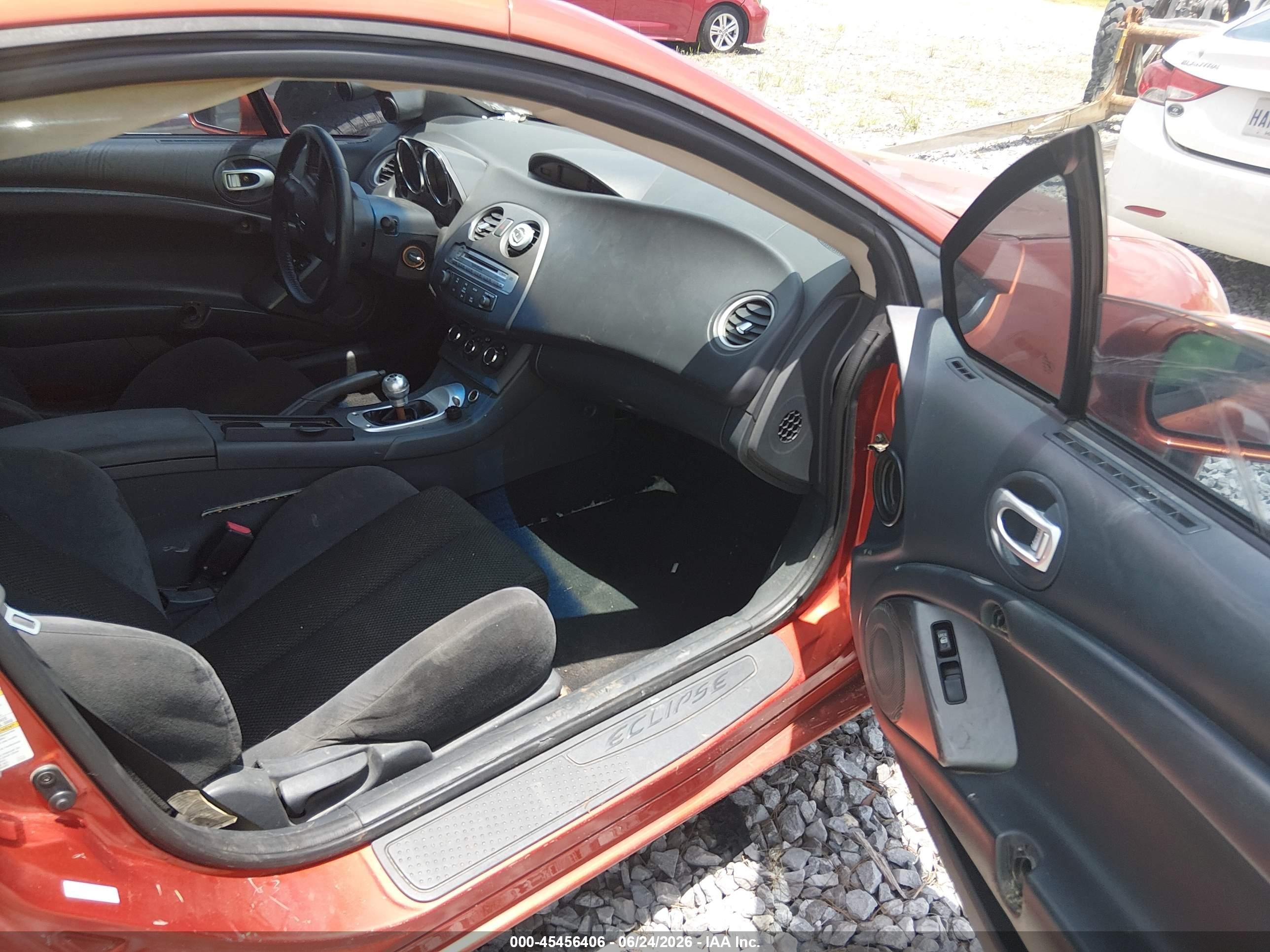 2006 Mitsubishi Eclipse Gs Orange vin: 4A3AK24F26E045362