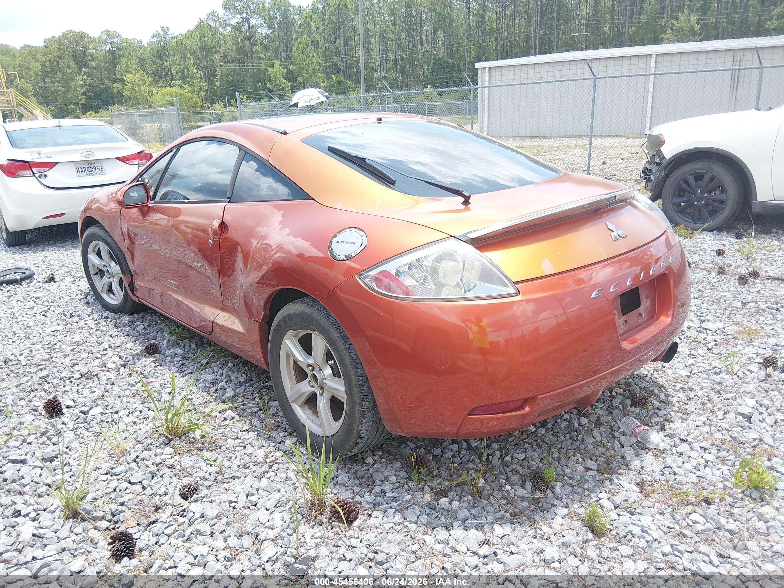 2006 Mitsubishi Eclipse Gs Orange vin: 4A3AK24F26E045362