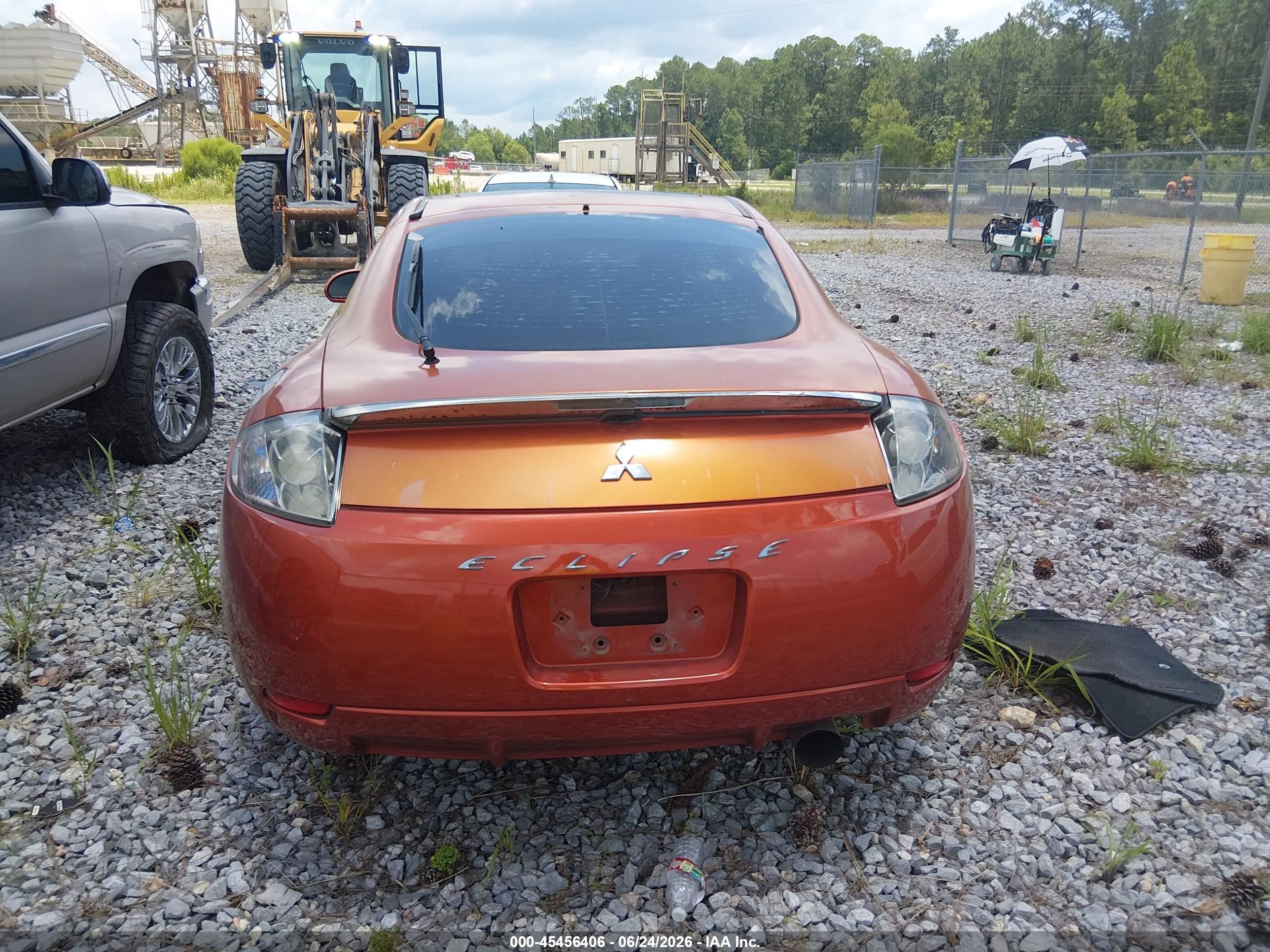 2006 Mitsubishi Eclipse Gs Orange vin: 4A3AK24F26E045362