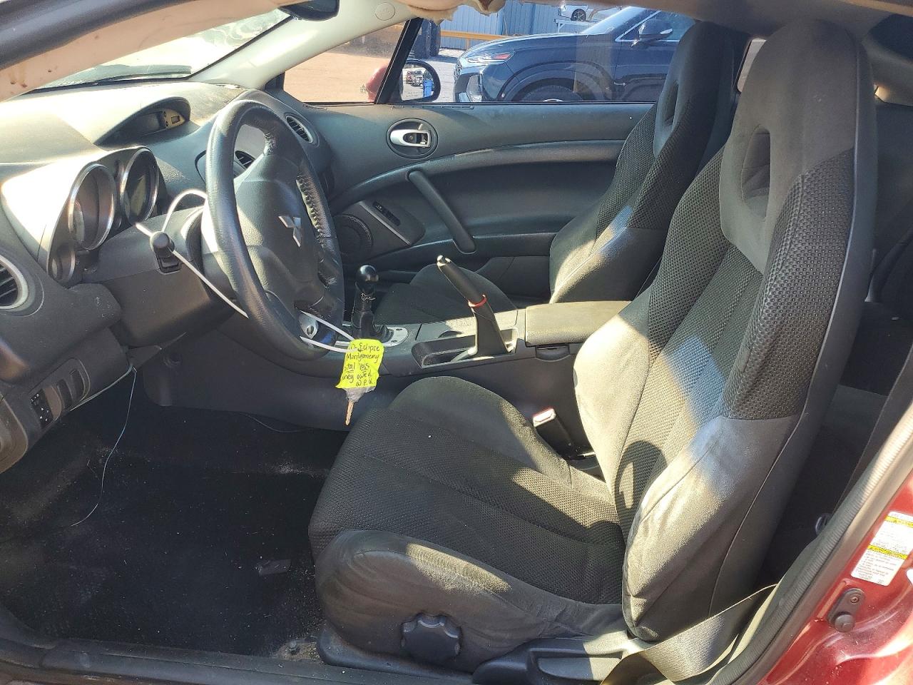2007 Mitsubishi Eclipse Gs Burgundy vin: 4A3AK24F37E024196