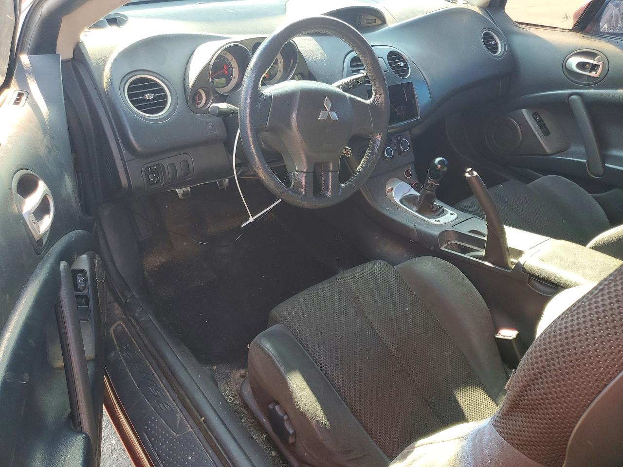 2007 Mitsubishi Eclipse Gs Burgundy vin: 4A3AK24F37E024196