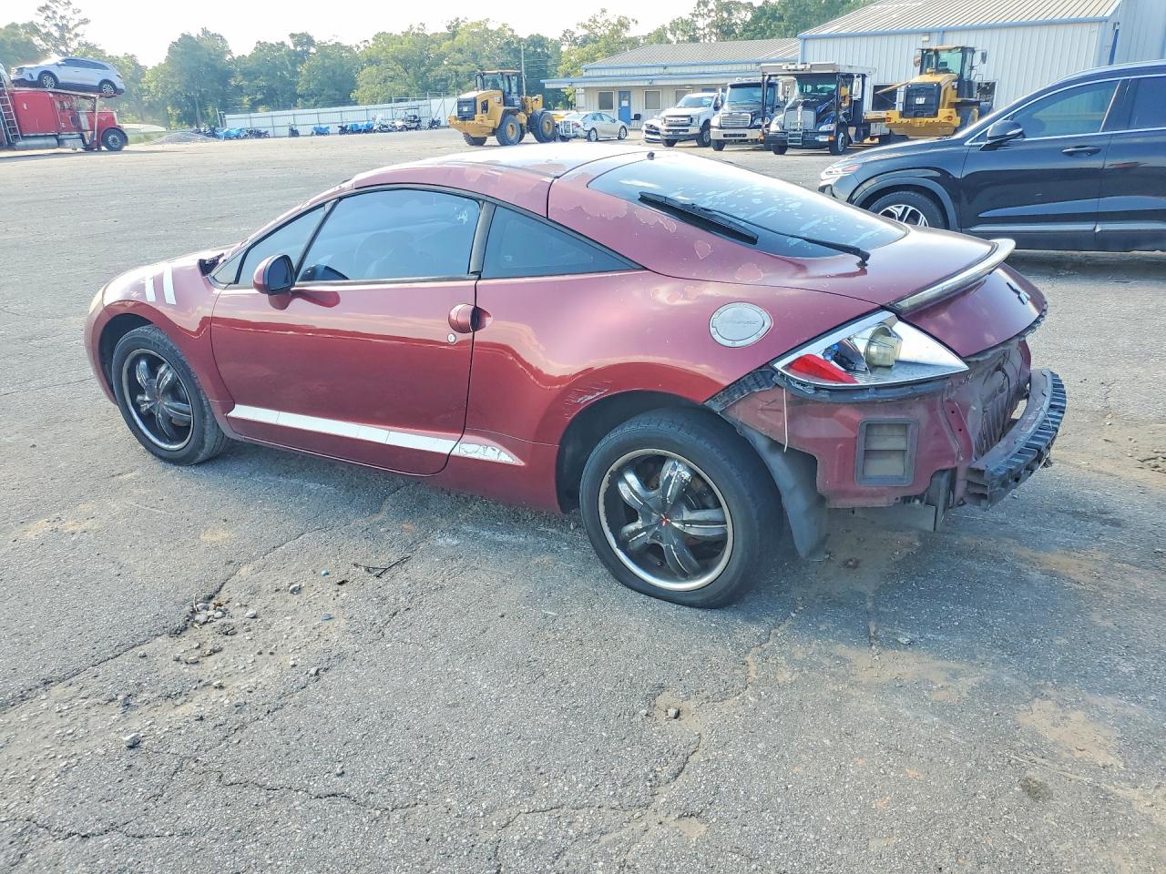 2007 Mitsubishi Eclipse Gs Burgundy vin: 4A3AK24F37E024196