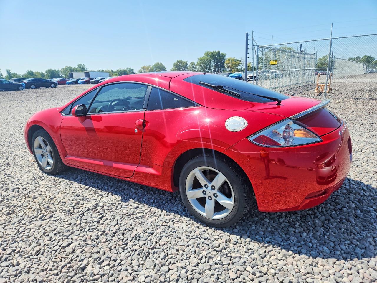 2007 Mitsubishi Eclipse Gs Red vin: 4A3AK24F37E024487