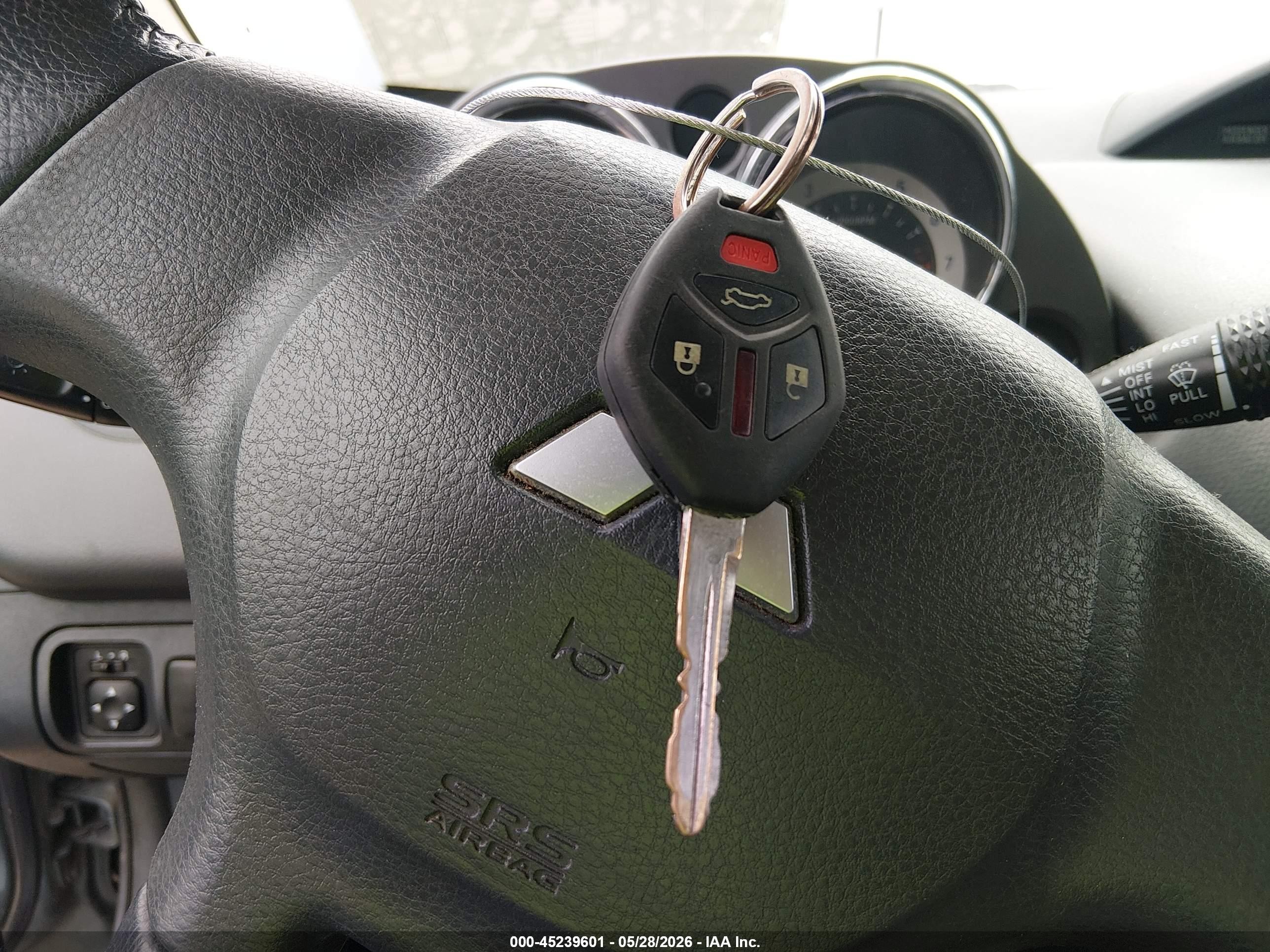 2007 Mitsubishi Eclipse Gs Gray vin: 4A3AK24F57E046717