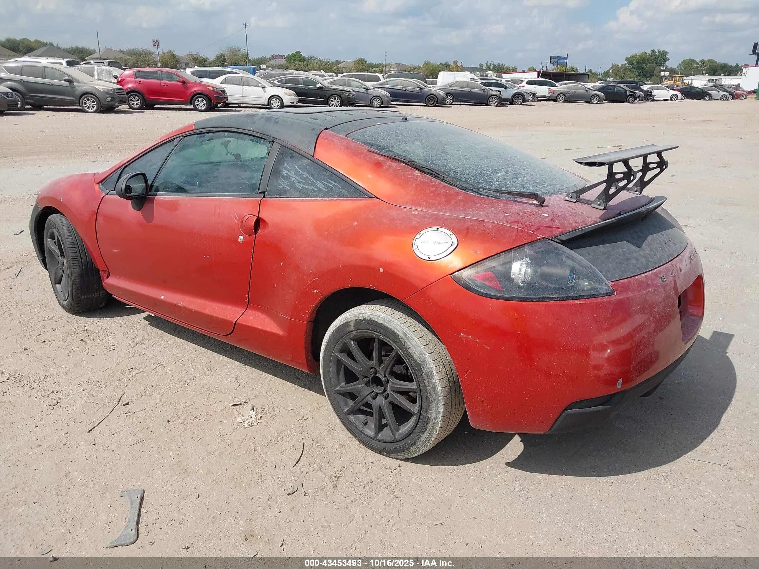 2006 Mitsubishi Eclipse Gs Бордовый vin: 4A3AK24F66E044263