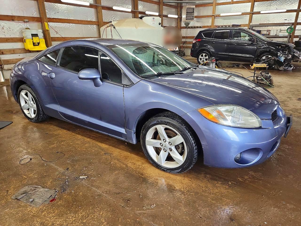 2007 Mitsubishi Eclipse Gs Blue vin: 4A3AK24F67E019977