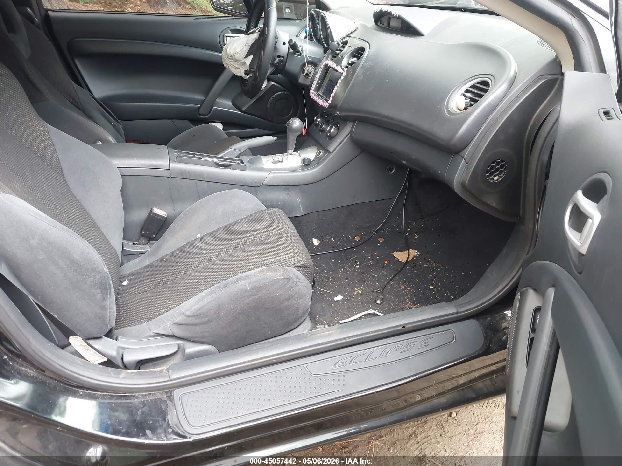 2008 Mitsubishi Eclipse Gs Черный vin: 4A3AK24F68E001982