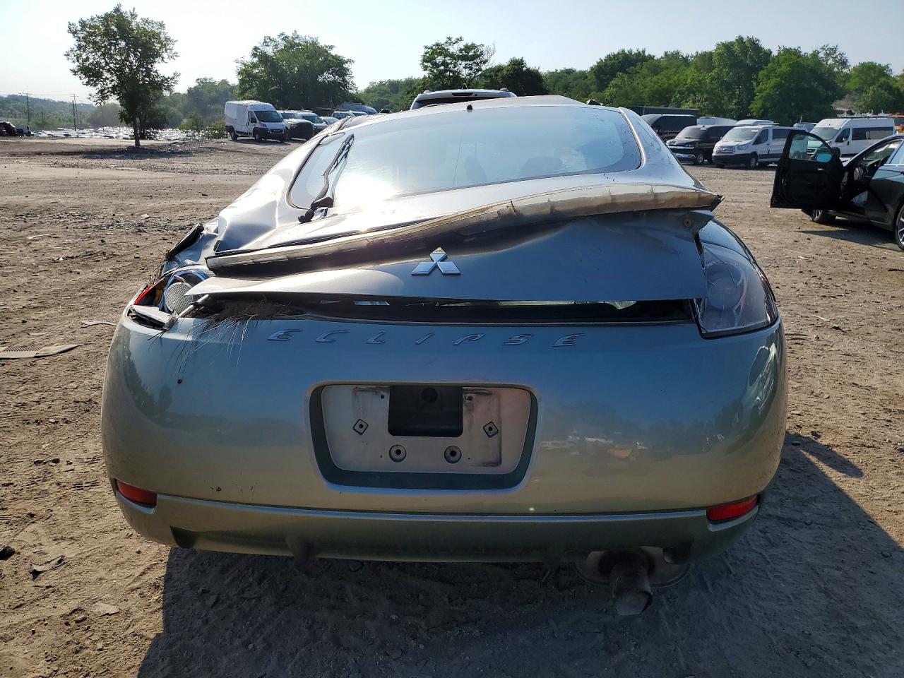 2008 Mitsubishi Eclipse Gs Зеленый vin: 4A3AK24F88E014121