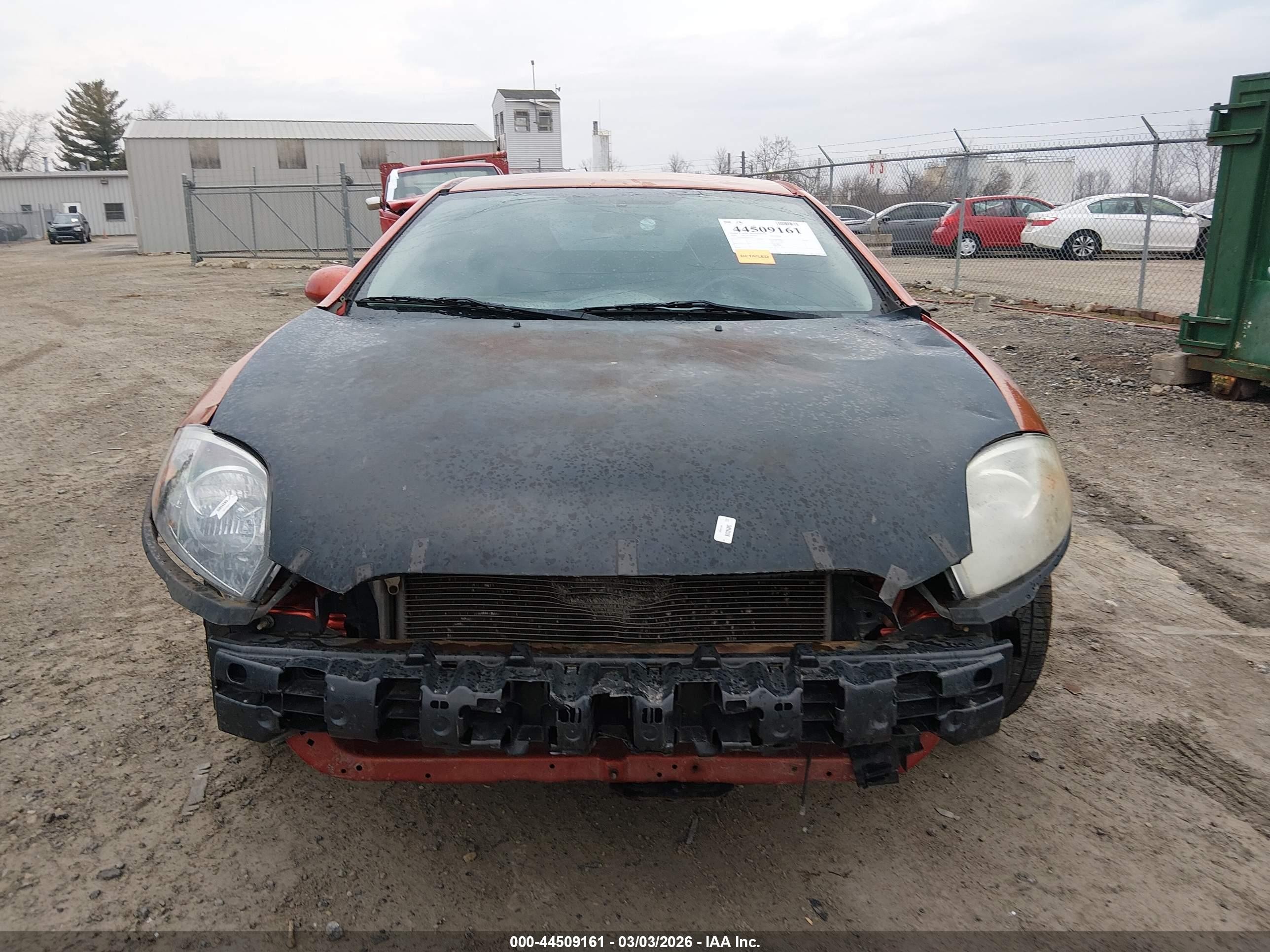 2009 Mitsubishi Eclipse Gs Orange vin: 4A3AK24F89E012452