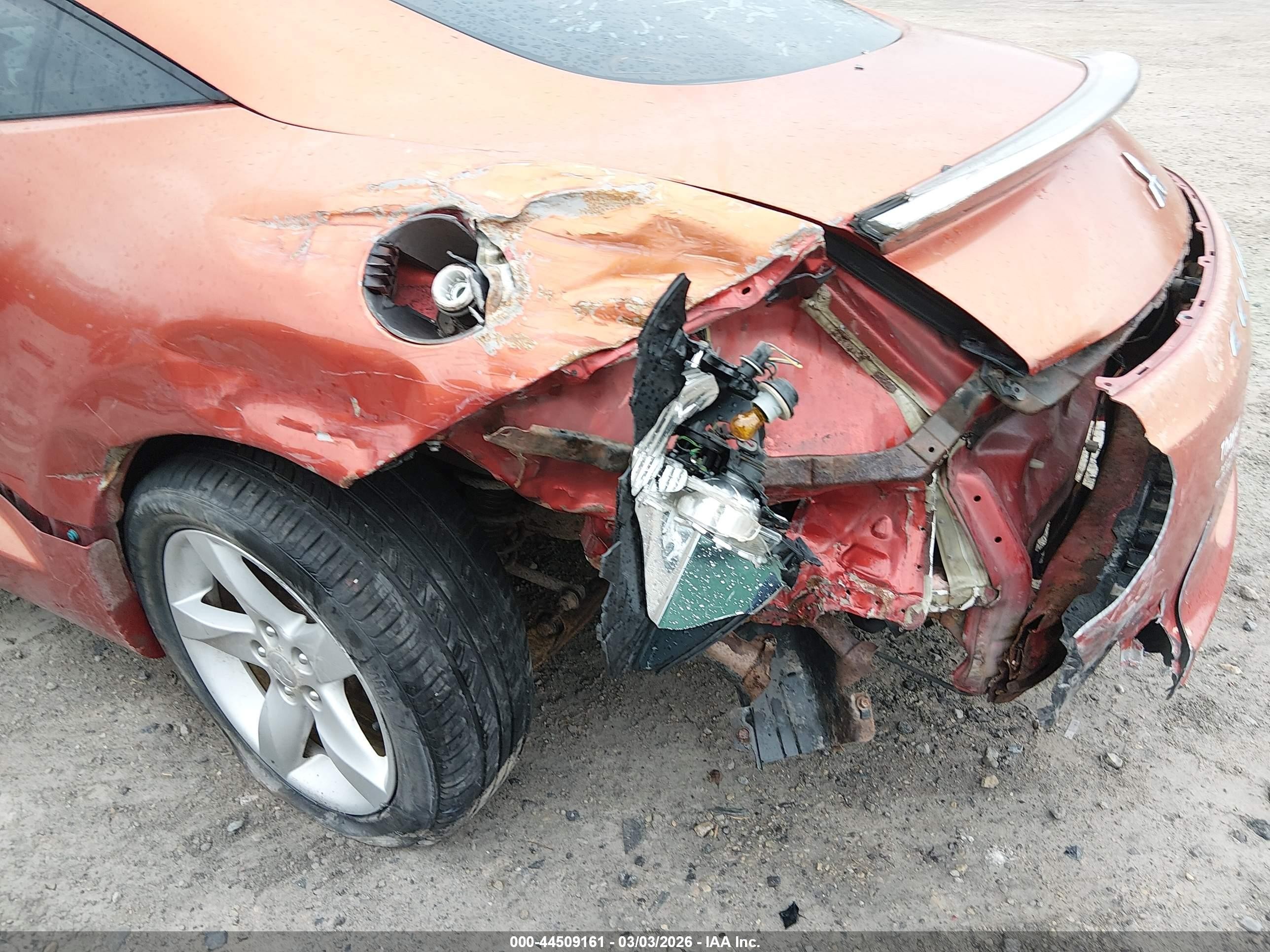 2009 Mitsubishi Eclipse Gs Orange vin: 4A3AK24F89E012452