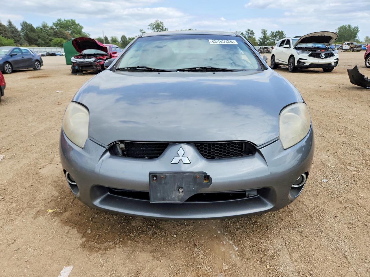 2006 Mitsubishi Eclipse Gs Gray vin: 4A3AK24F96E015033