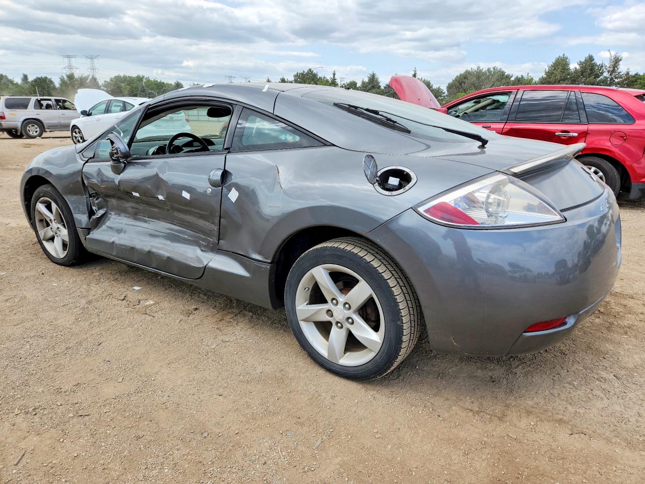 2006 Mitsubishi Eclipse Gs Gray vin: 4A3AK24F96E015033