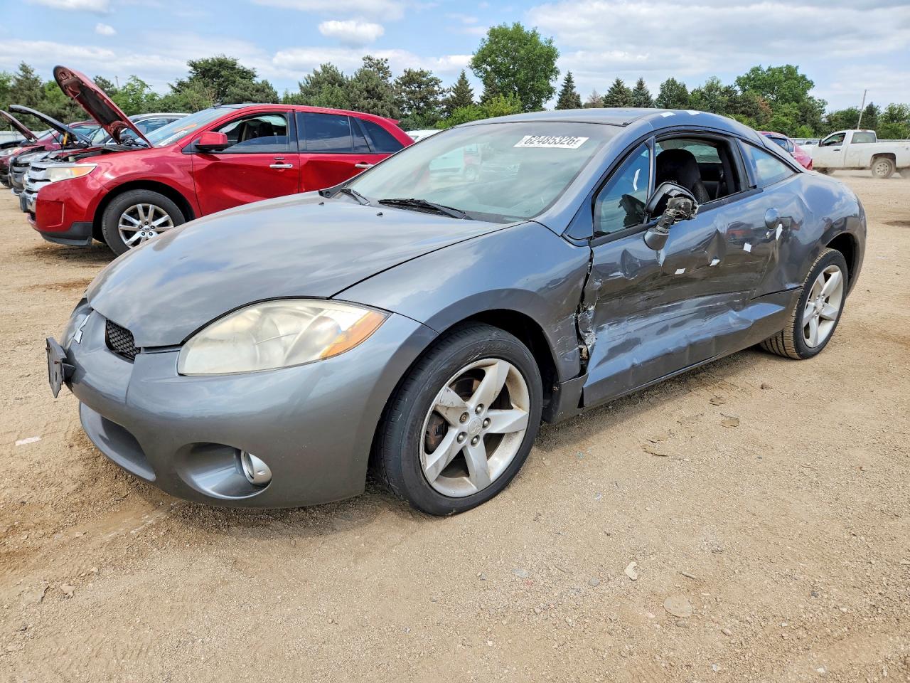 2006 Mitsubishi Eclipse Gs Gray vin: 4A3AK24F96E015033