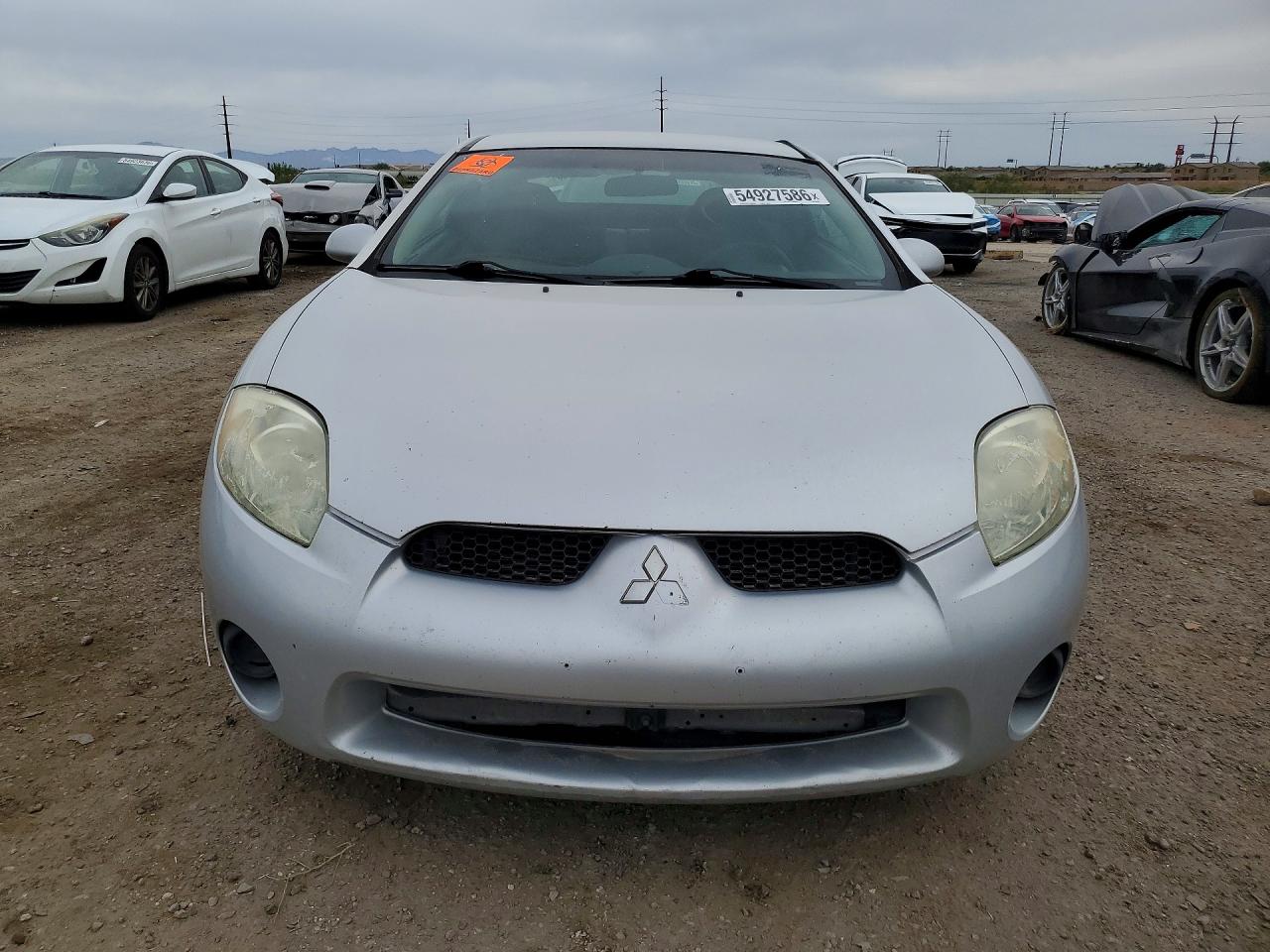 2008 Mitsubishi Eclipse Gs Silver vin: 4A3AK24F98E025368