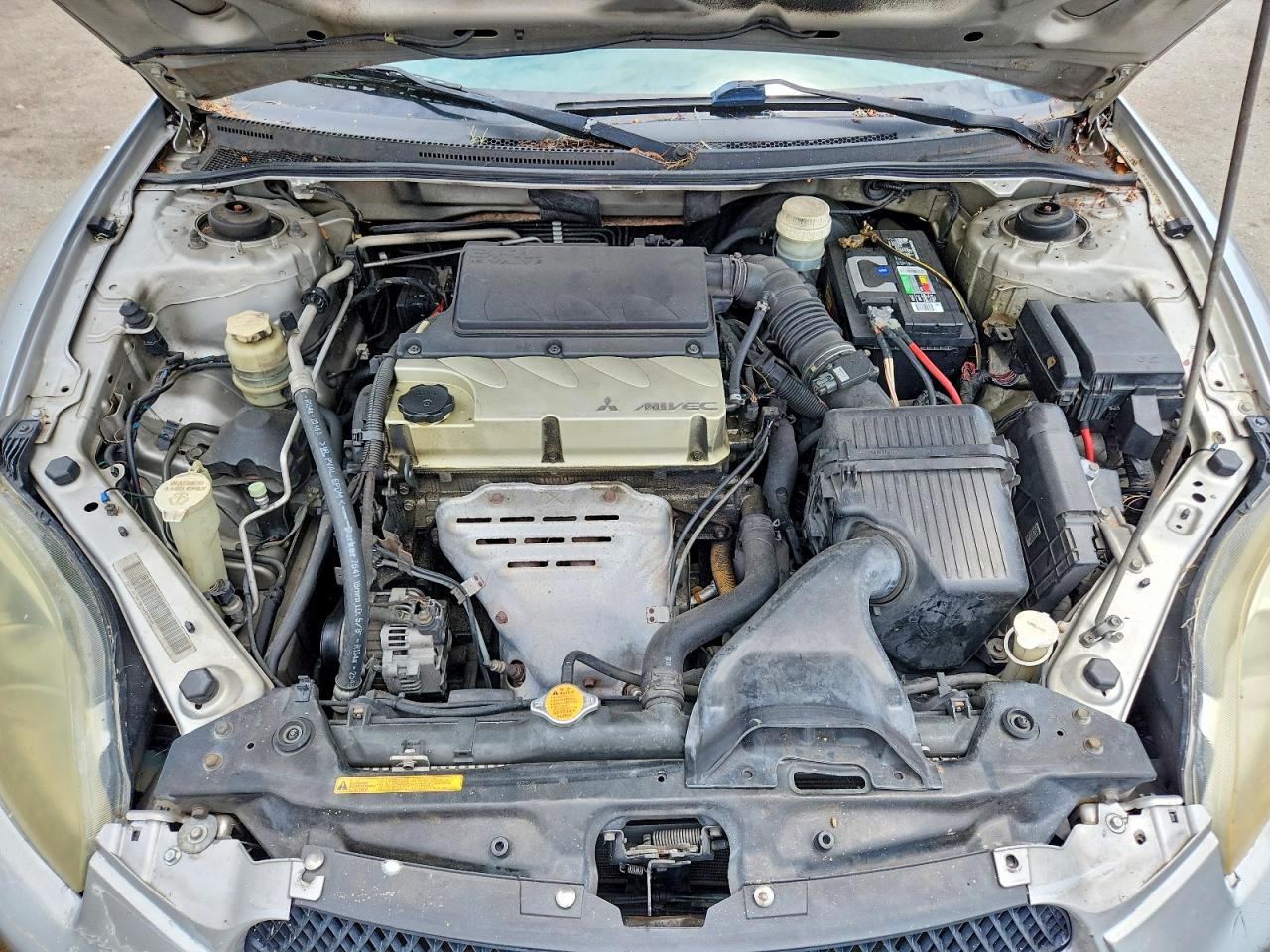 2009 Mitsubishi Eclipse Gs Silver vin: 4A3AK24F99E038106