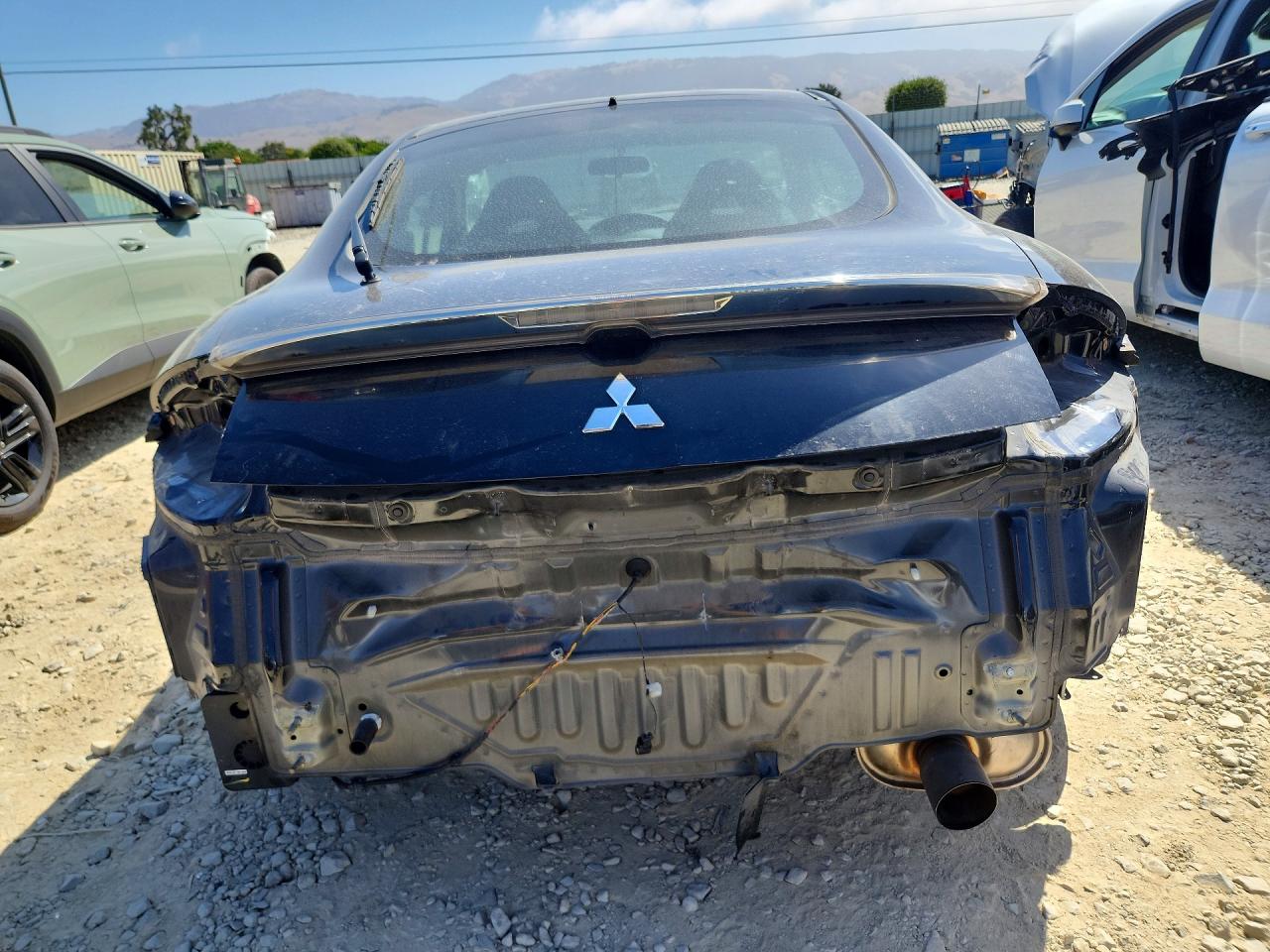 2007 Mitsubishi Eclipse Gs Black vin: 4A3AK24FX7E033882
