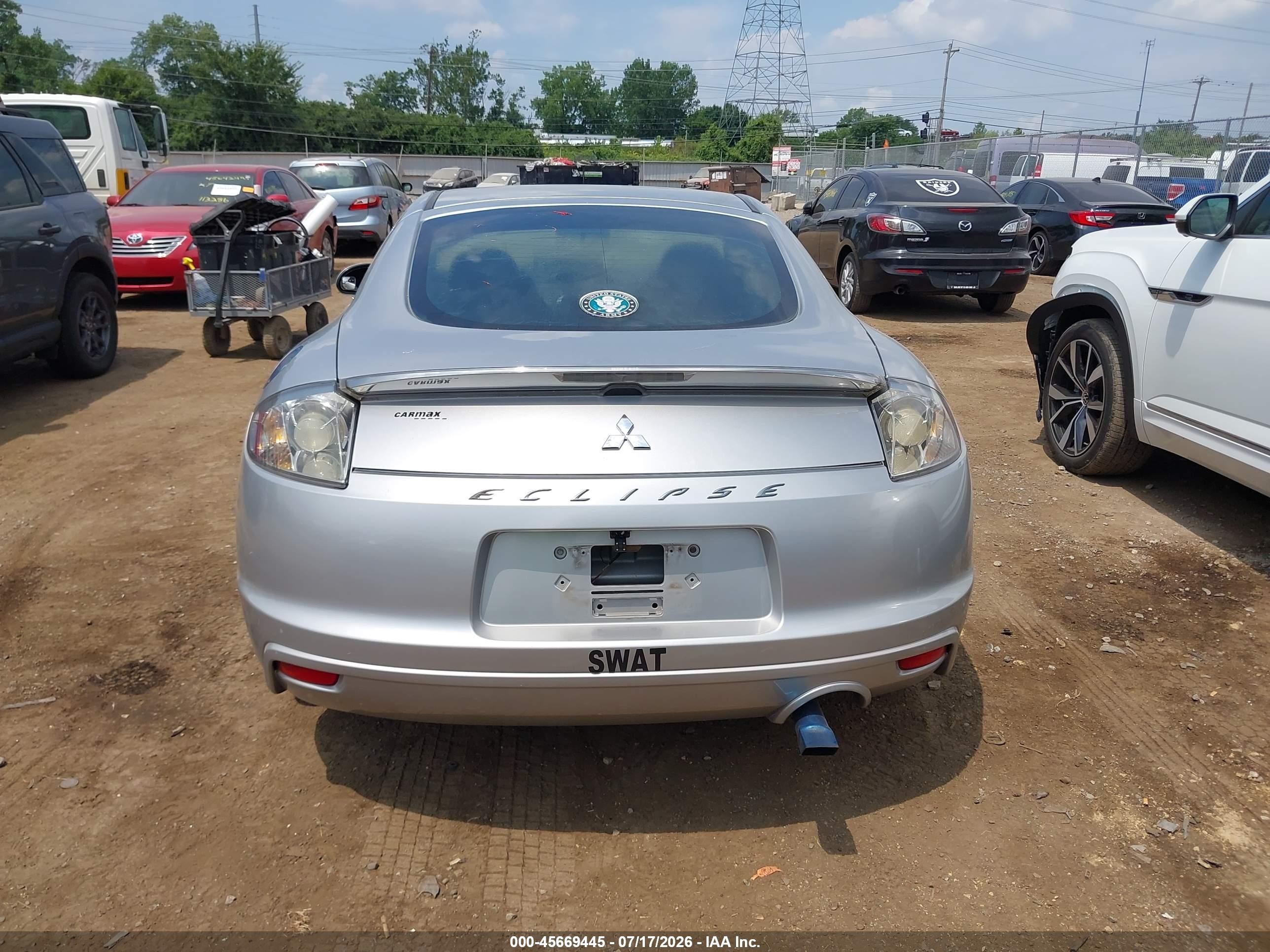 2009 Mitsubishi Eclipse Gs Silver vin: 4A3AK24FX9E022609