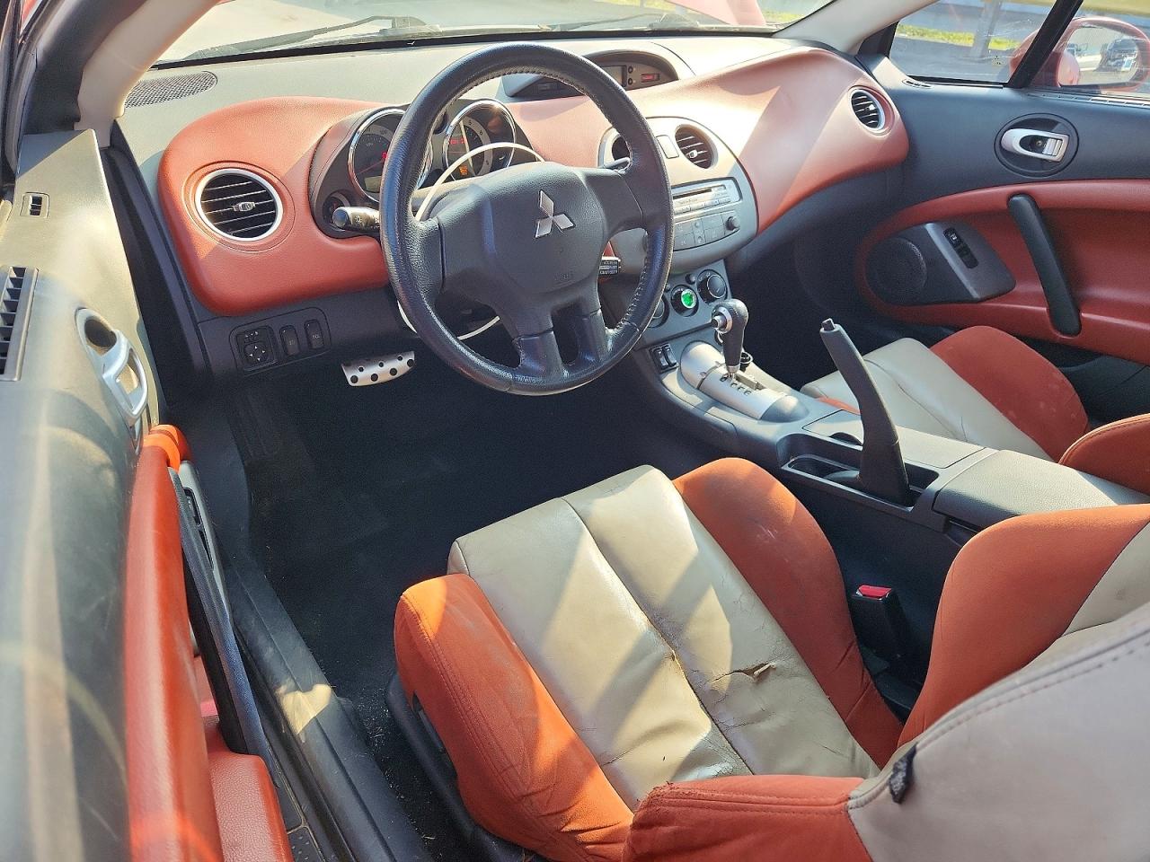 2006 Mitsubishi Eclipse Gt Orange vin: 4A3AK34T06E031052